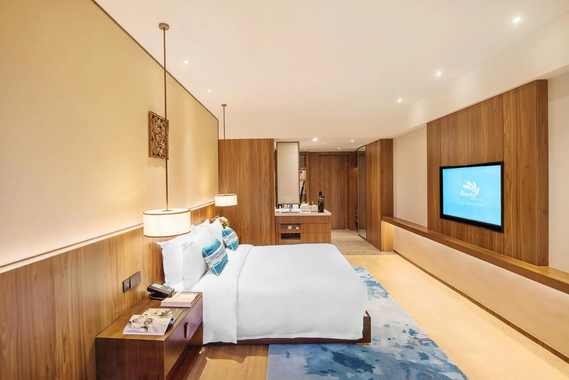 Bed in Argyle Resort Dali Yueyun