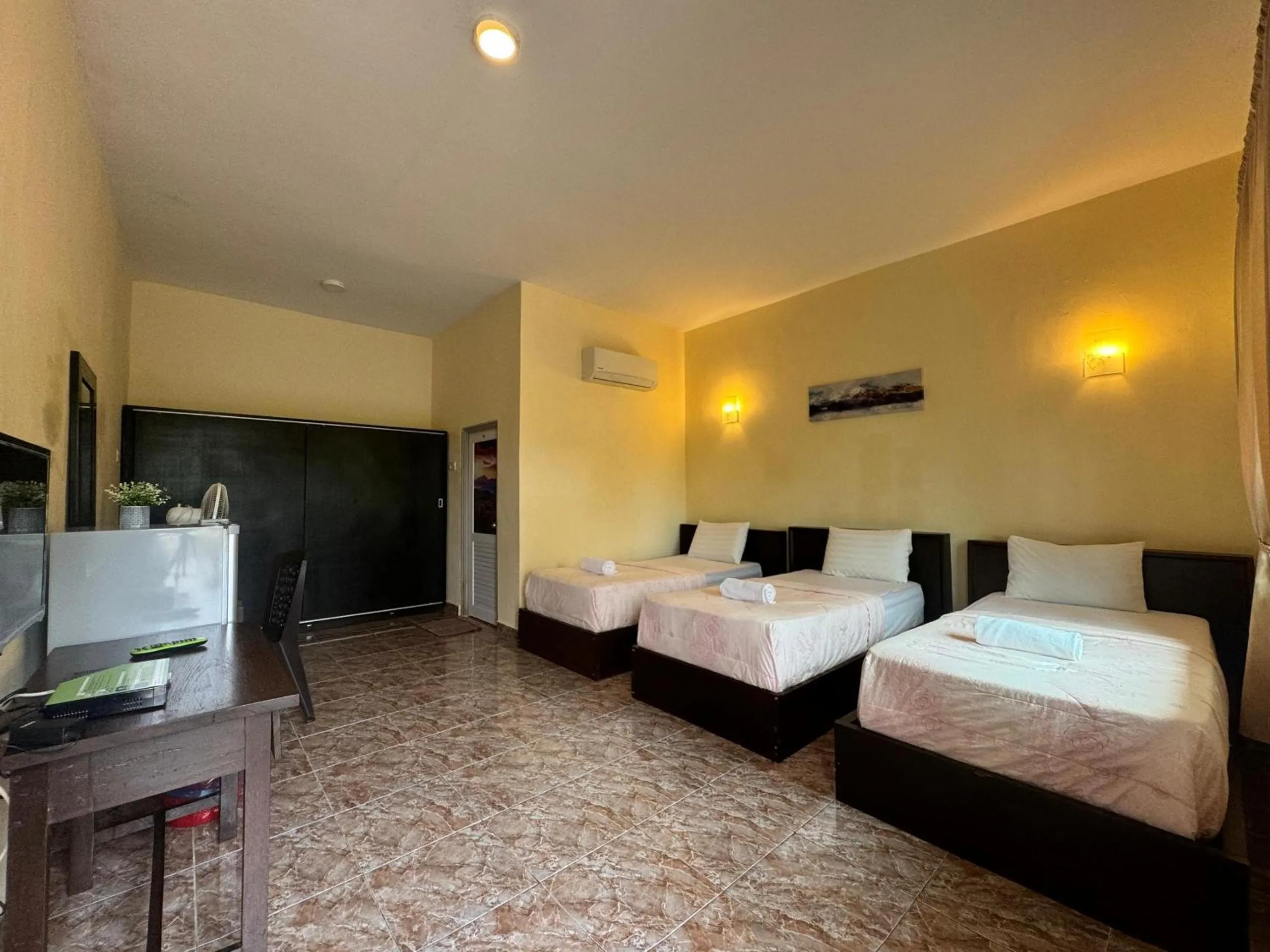 Bed in DVilla Guesthouse Langkawi