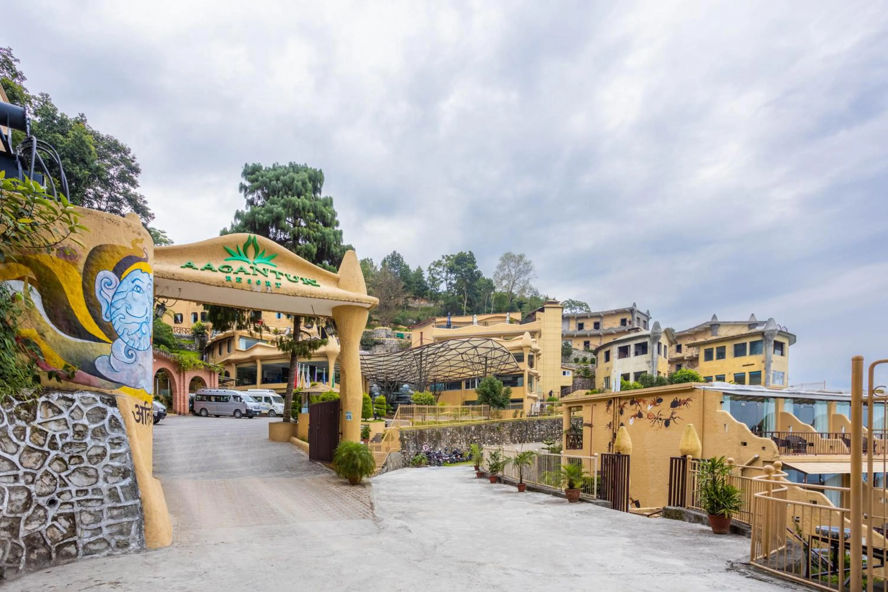 Property building in Aagantuk Resort