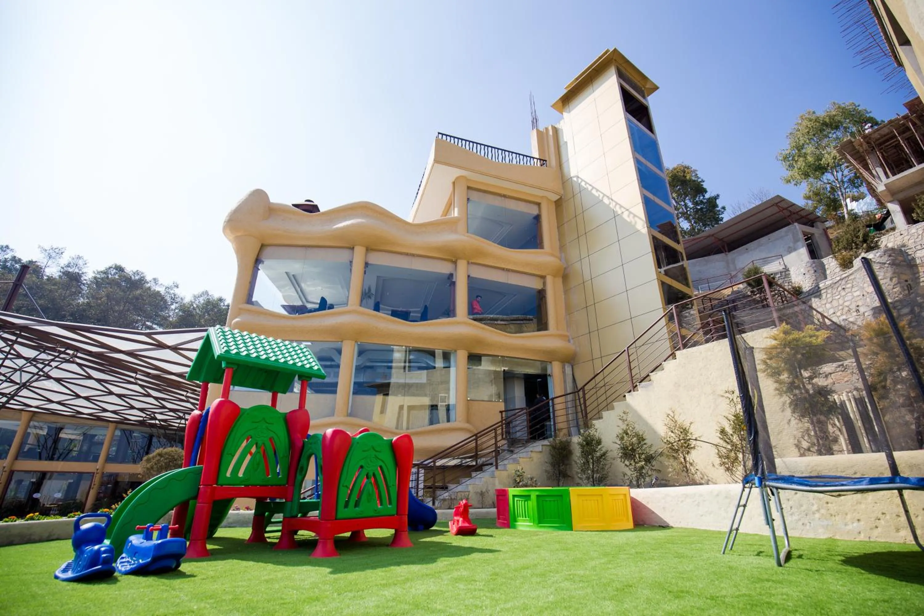 Children play ground in Aagantuk Resort