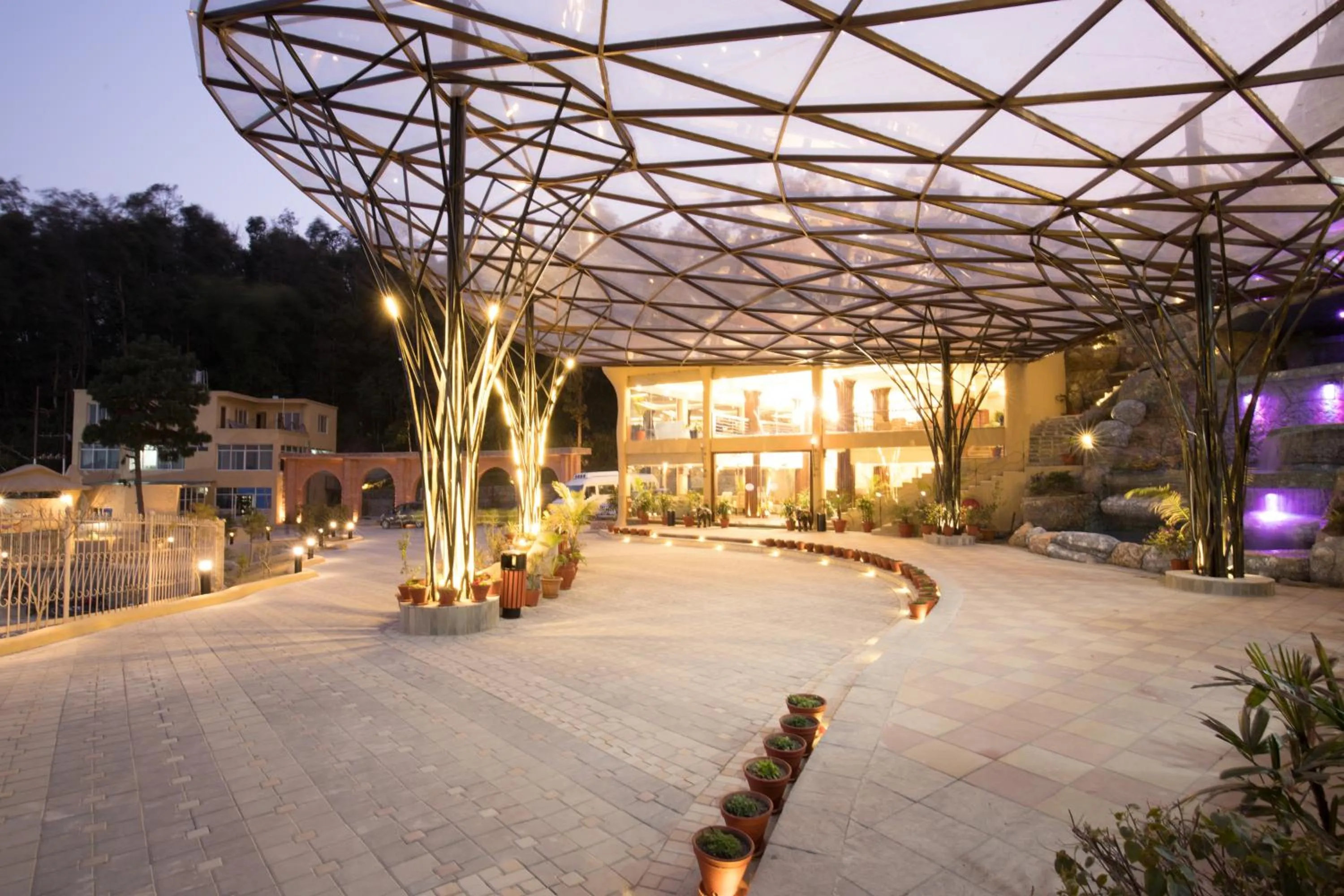 Patio in Aagantuk Resort