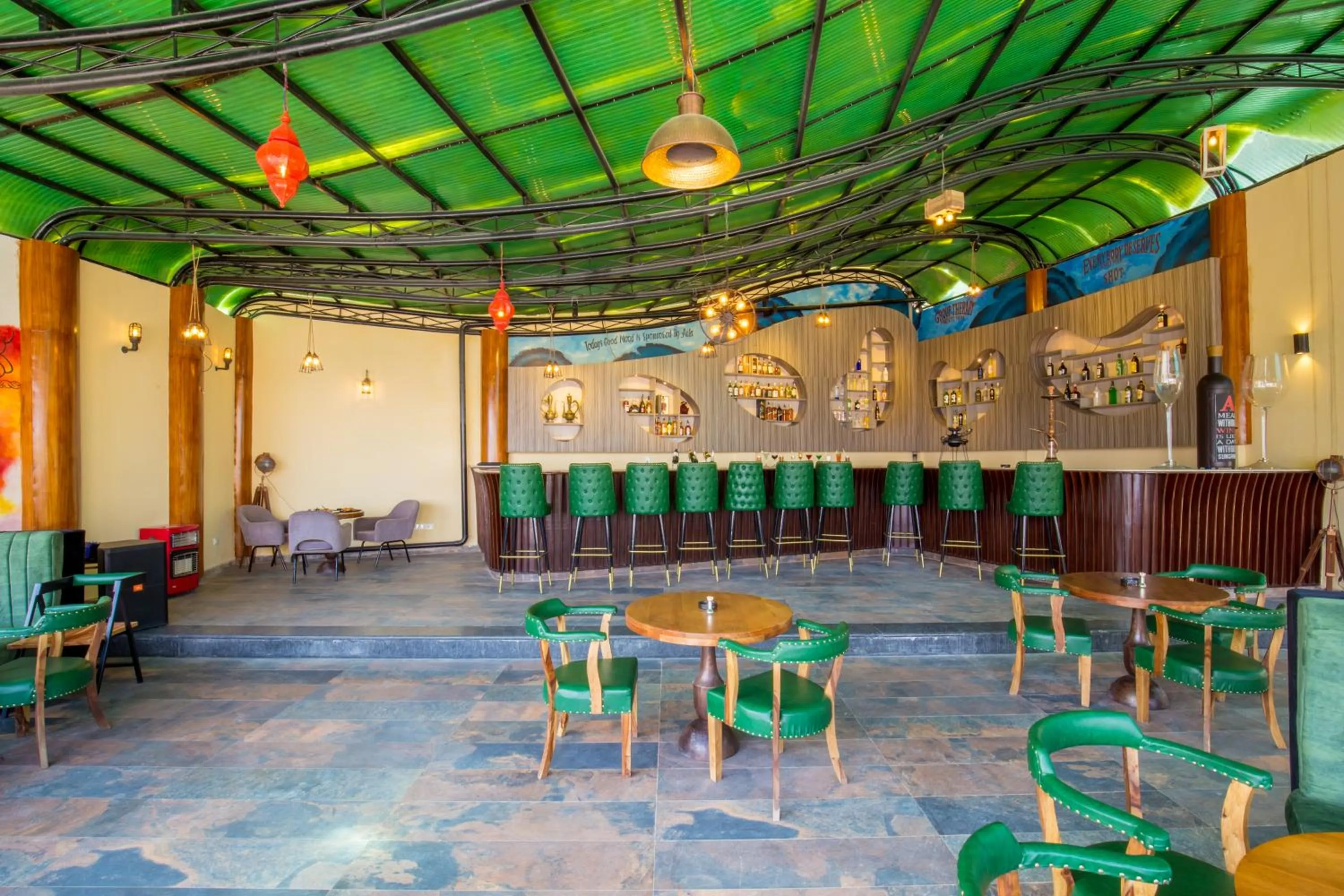 Drinks in Aagantuk Resort