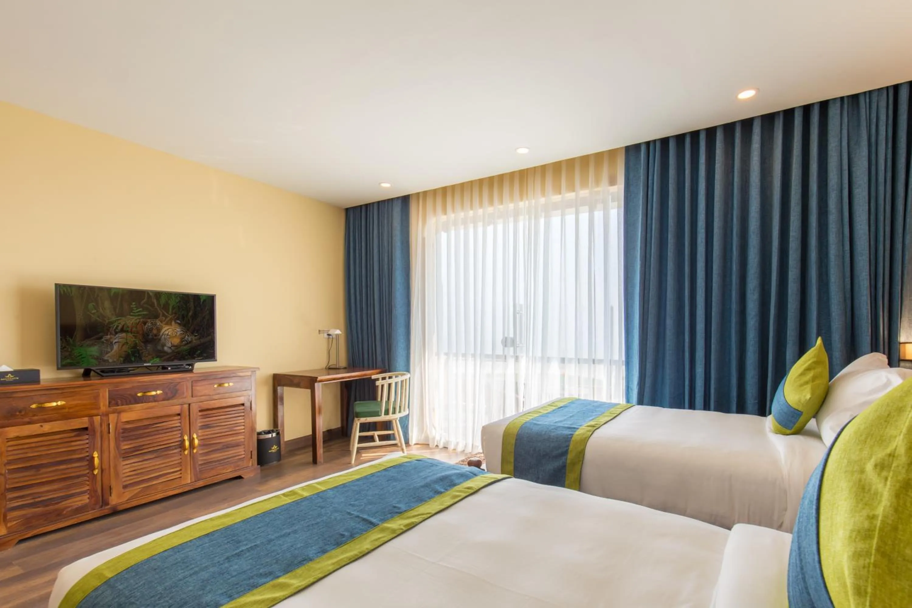 Bedroom, Bed in Aagantuk Resort