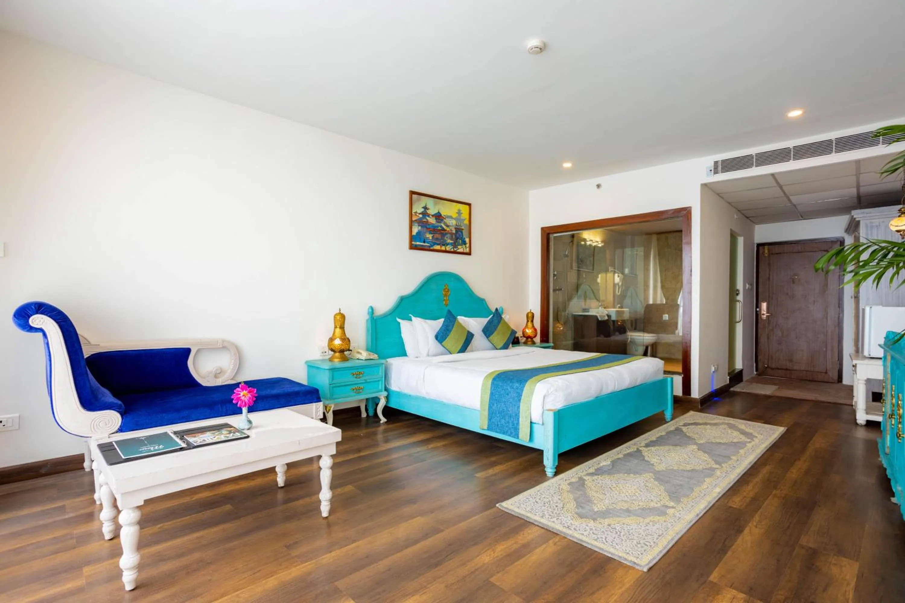 Photo of the whole room, Bed in Aagantuk Resort