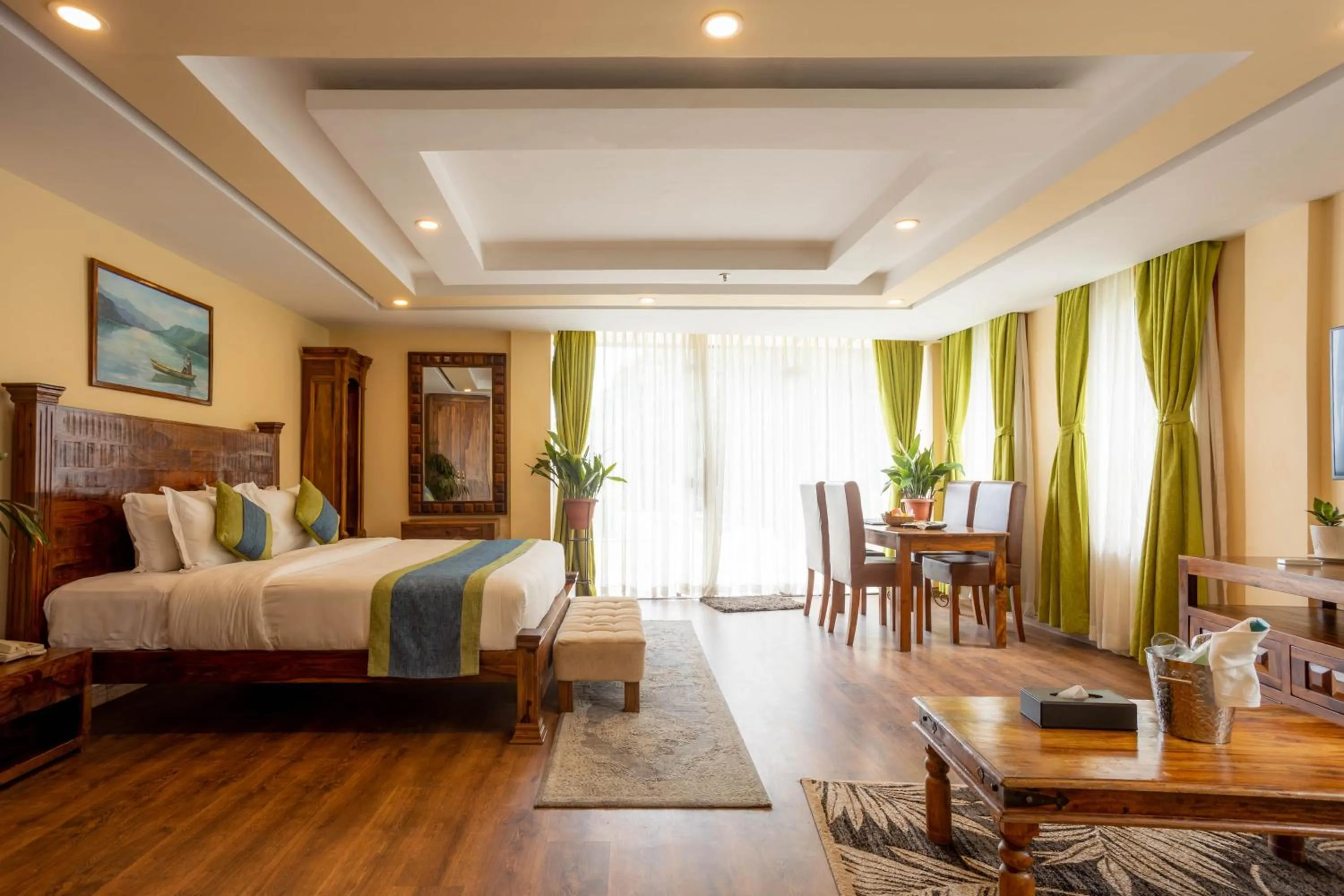 Photo of the whole room, Bed in Aagantuk Resort