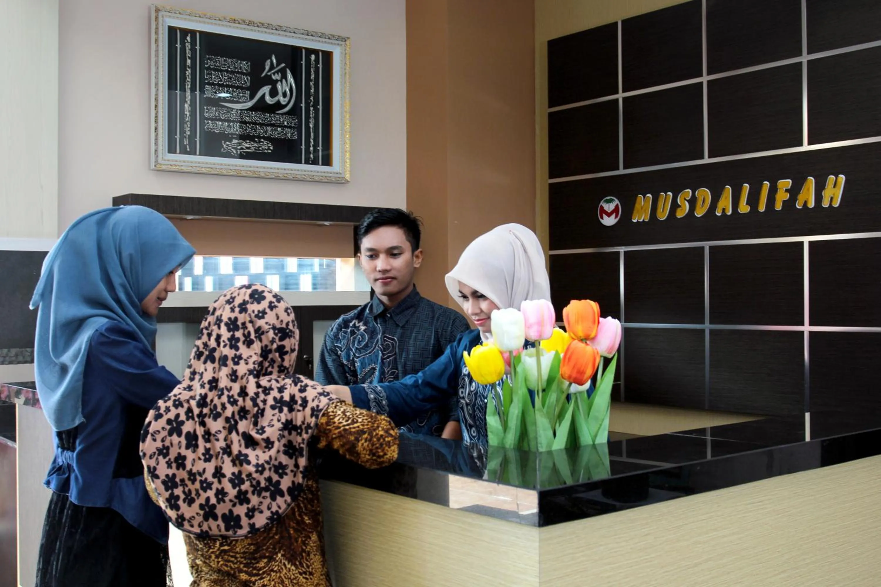 Lobby or reception in Musdalifah Hotel