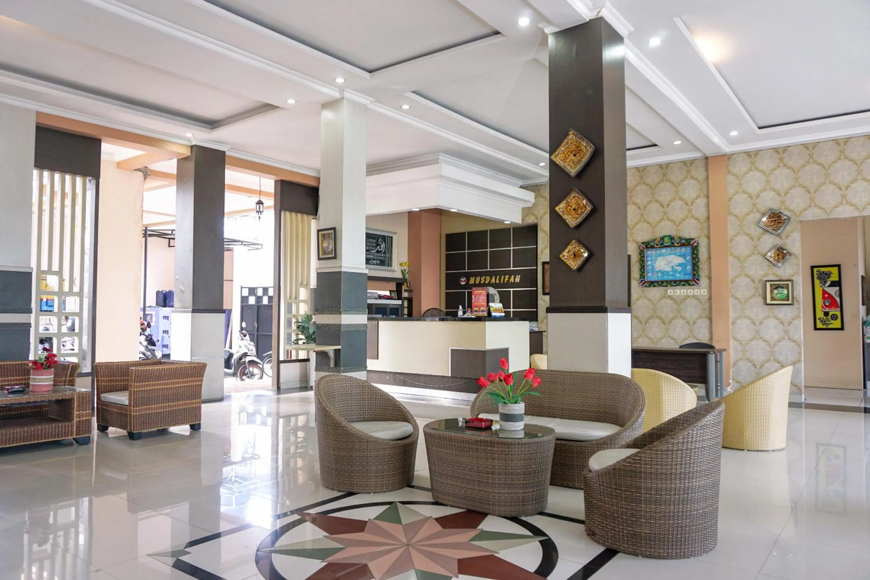 Lobby or reception in Musdalifah Hotel