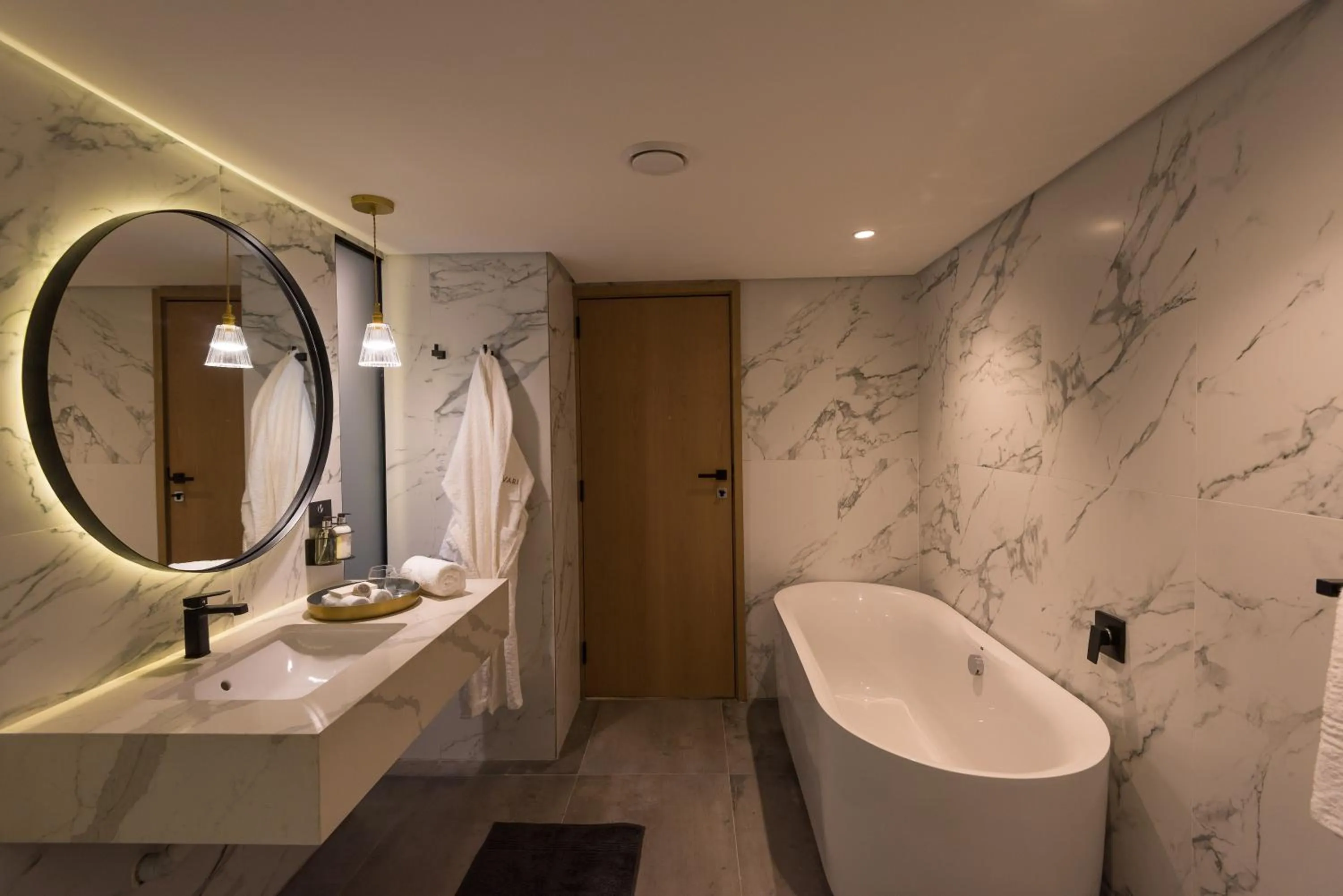Bathroom in Vivari Hotel and Spa by Mantis