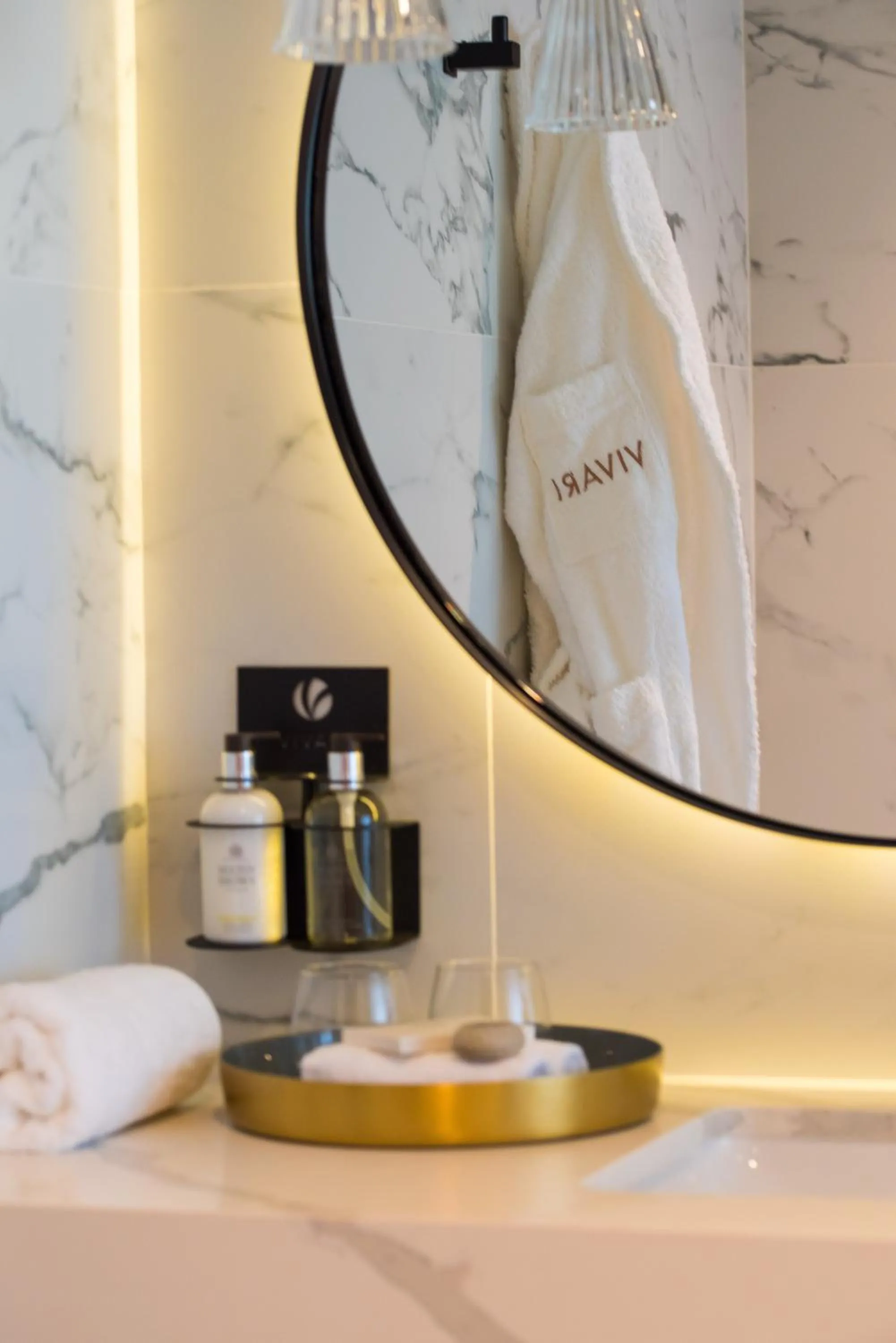 Bathroom in Vivari Hotel and Spa by Mantis