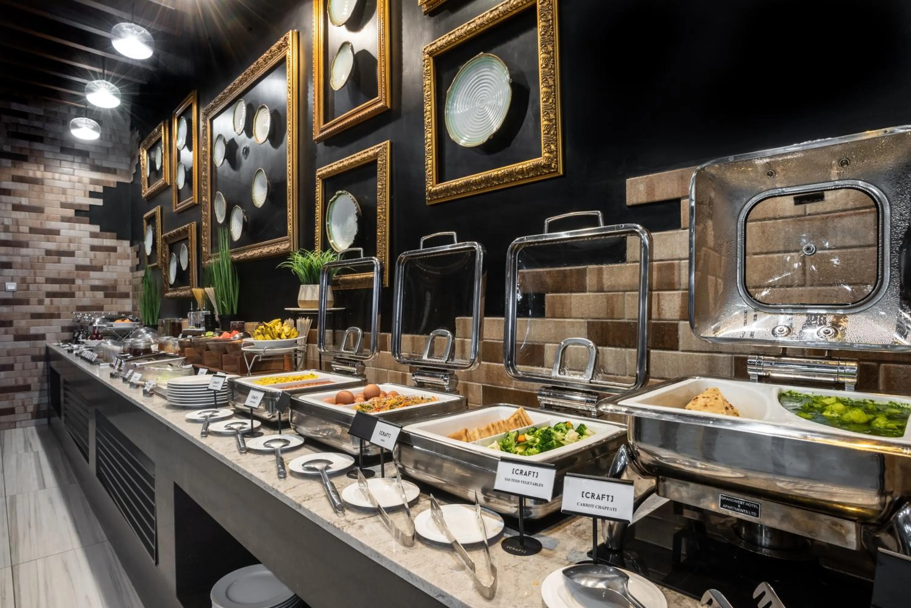 Buffet breakfast in Best Western Premier Westlands