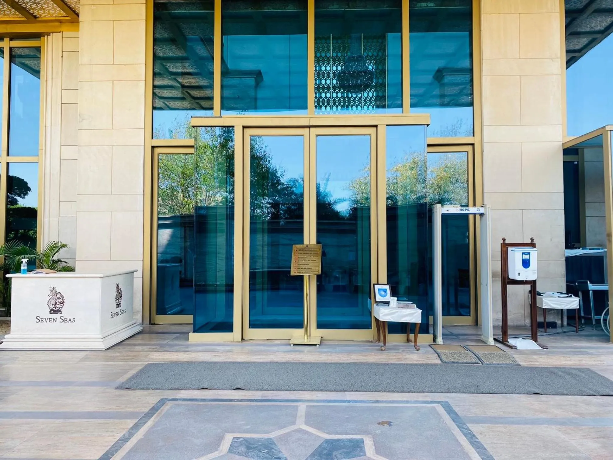 Property building in Seven Seas Hotel