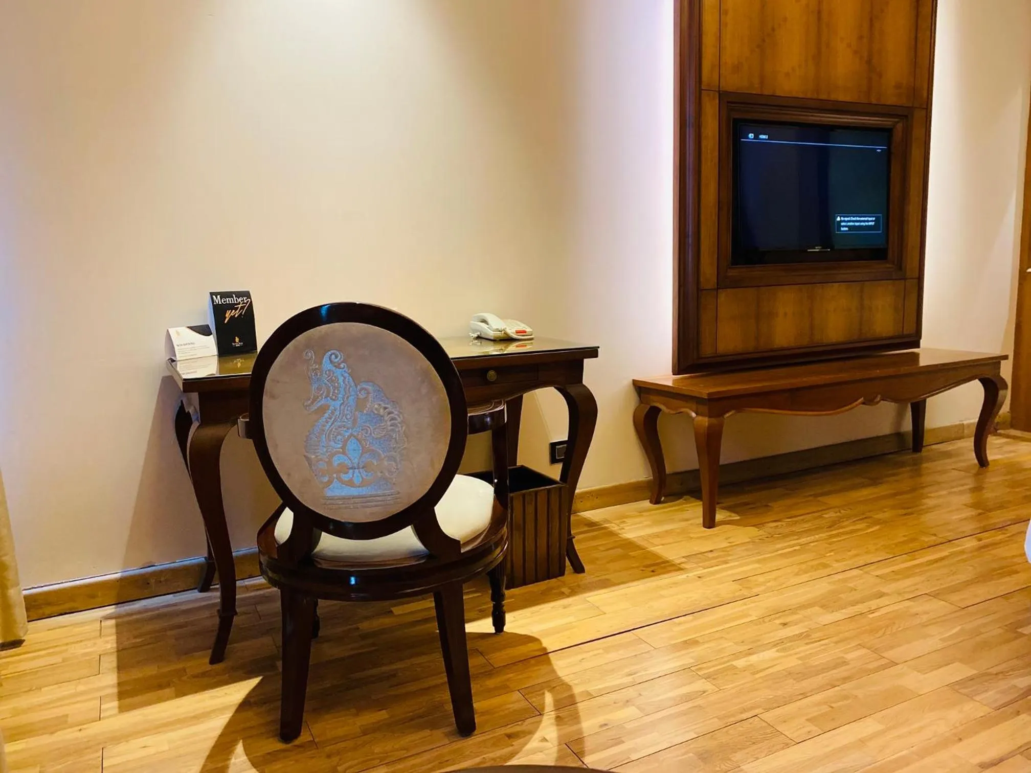 Seating area in Seven Seas Hotel