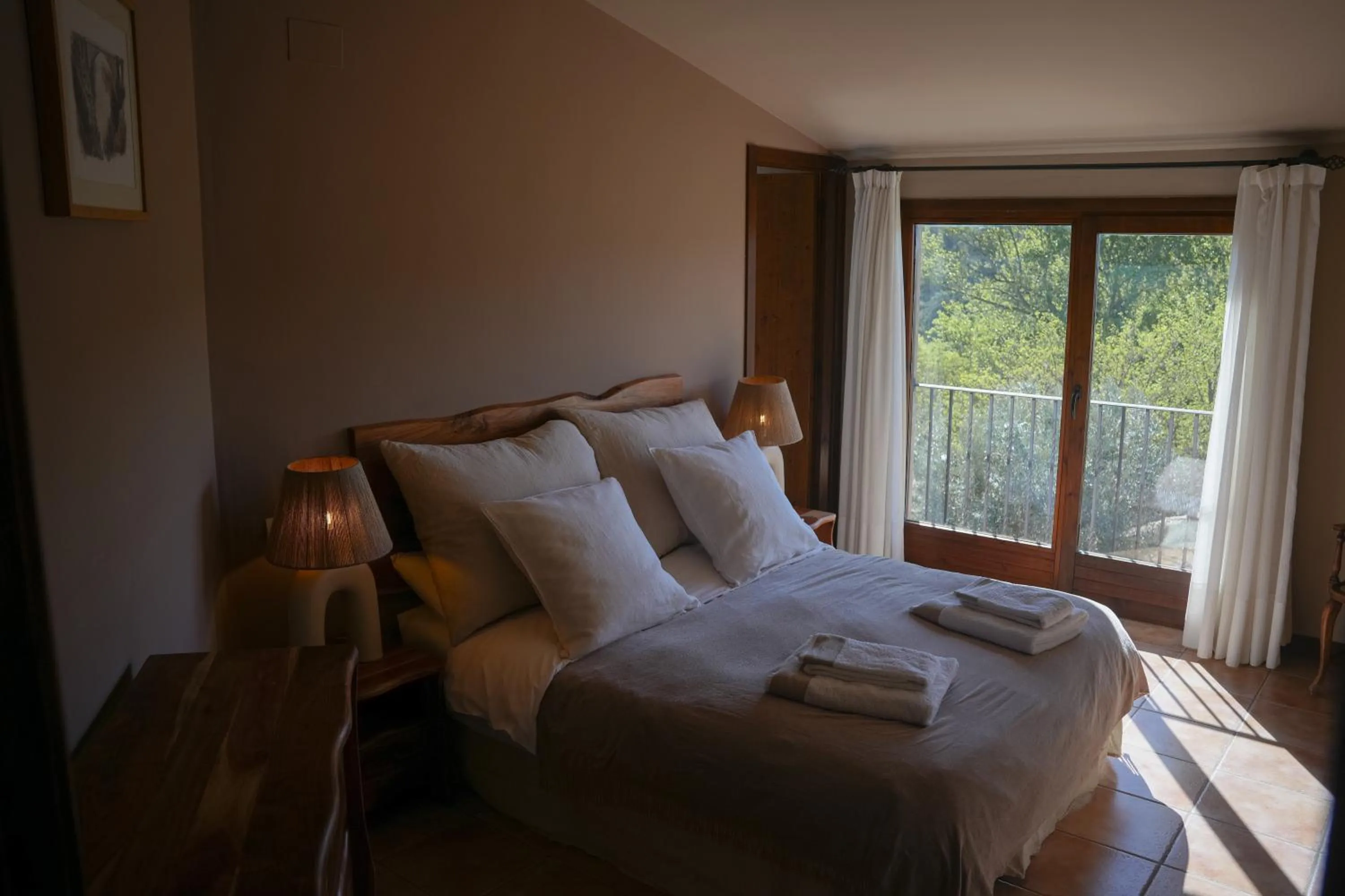 Bed in Hotel Hort De Fortunyo