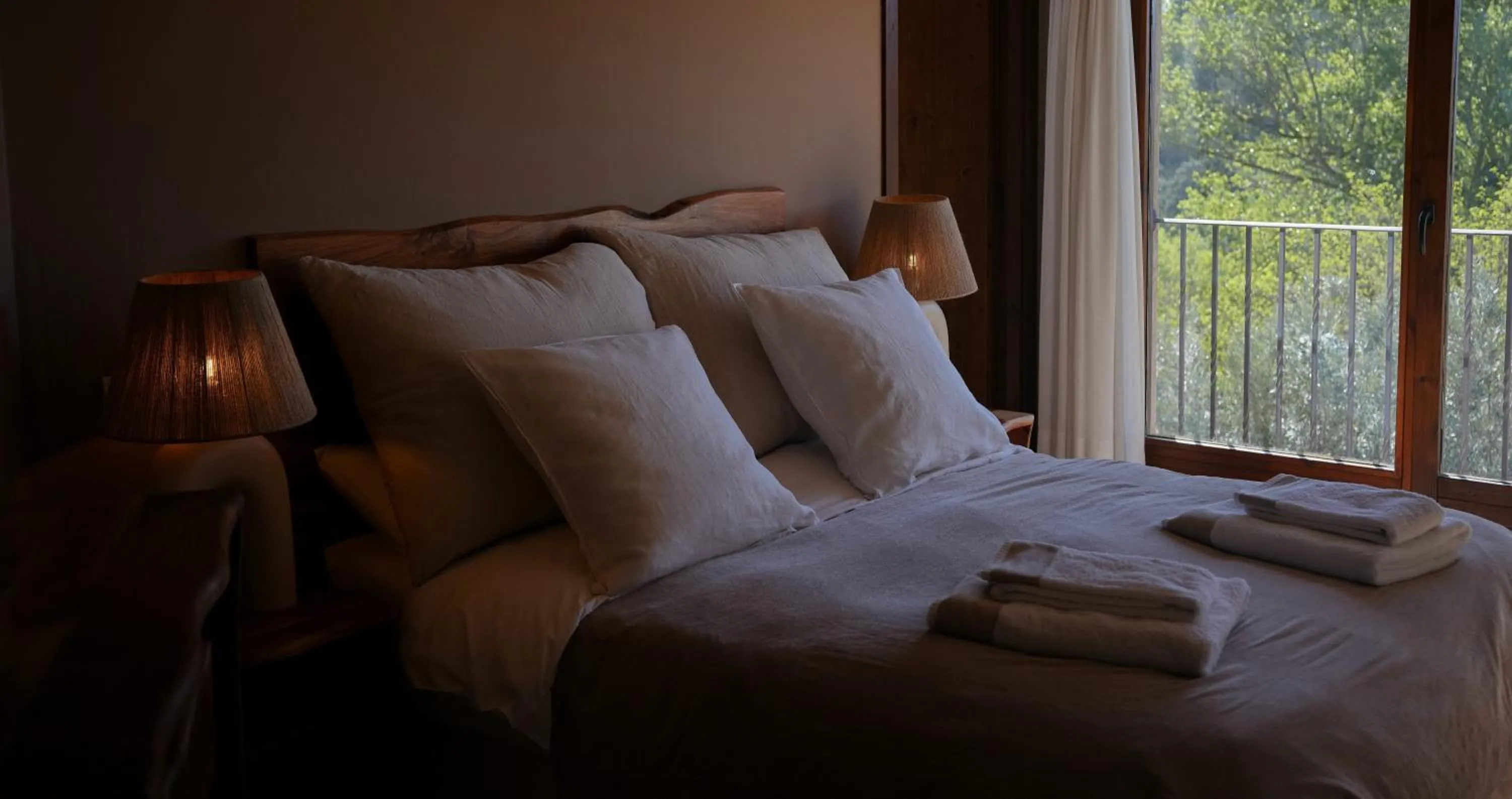 Bed in Hotel Hort De Fortunyo