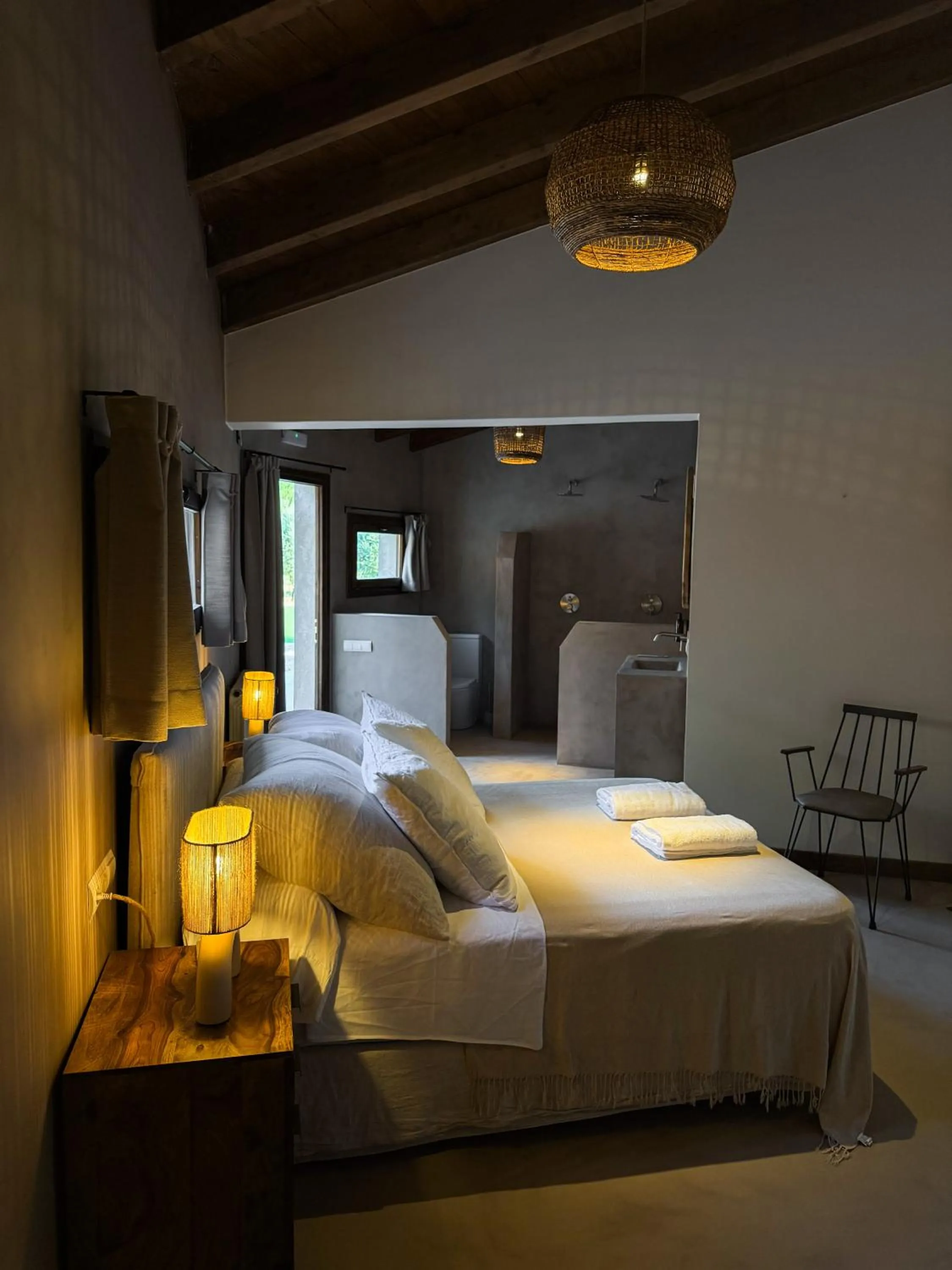 Bed in Hotel Hort De Fortunyo