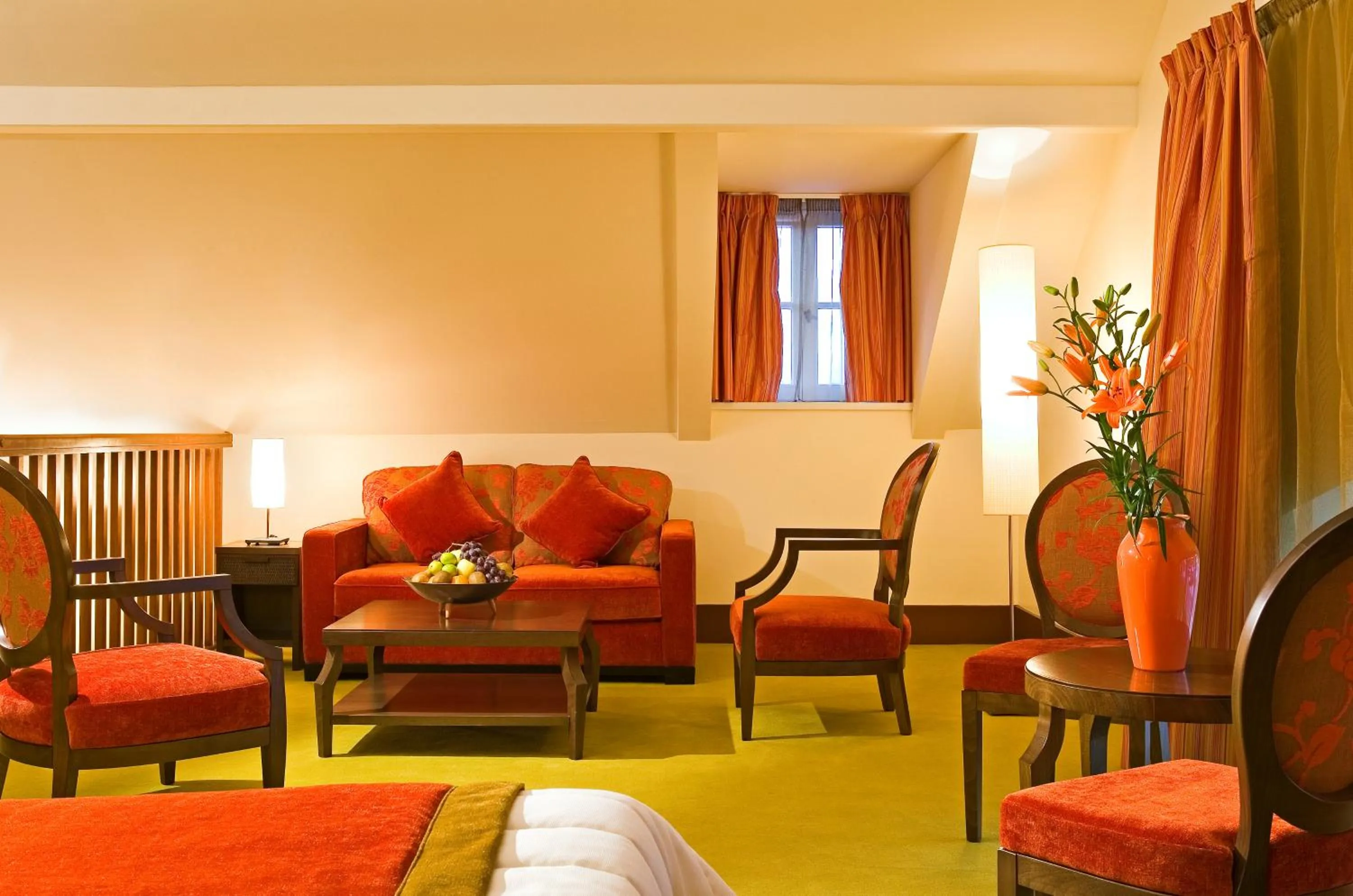 Seating area in Le Clos Rebillotte