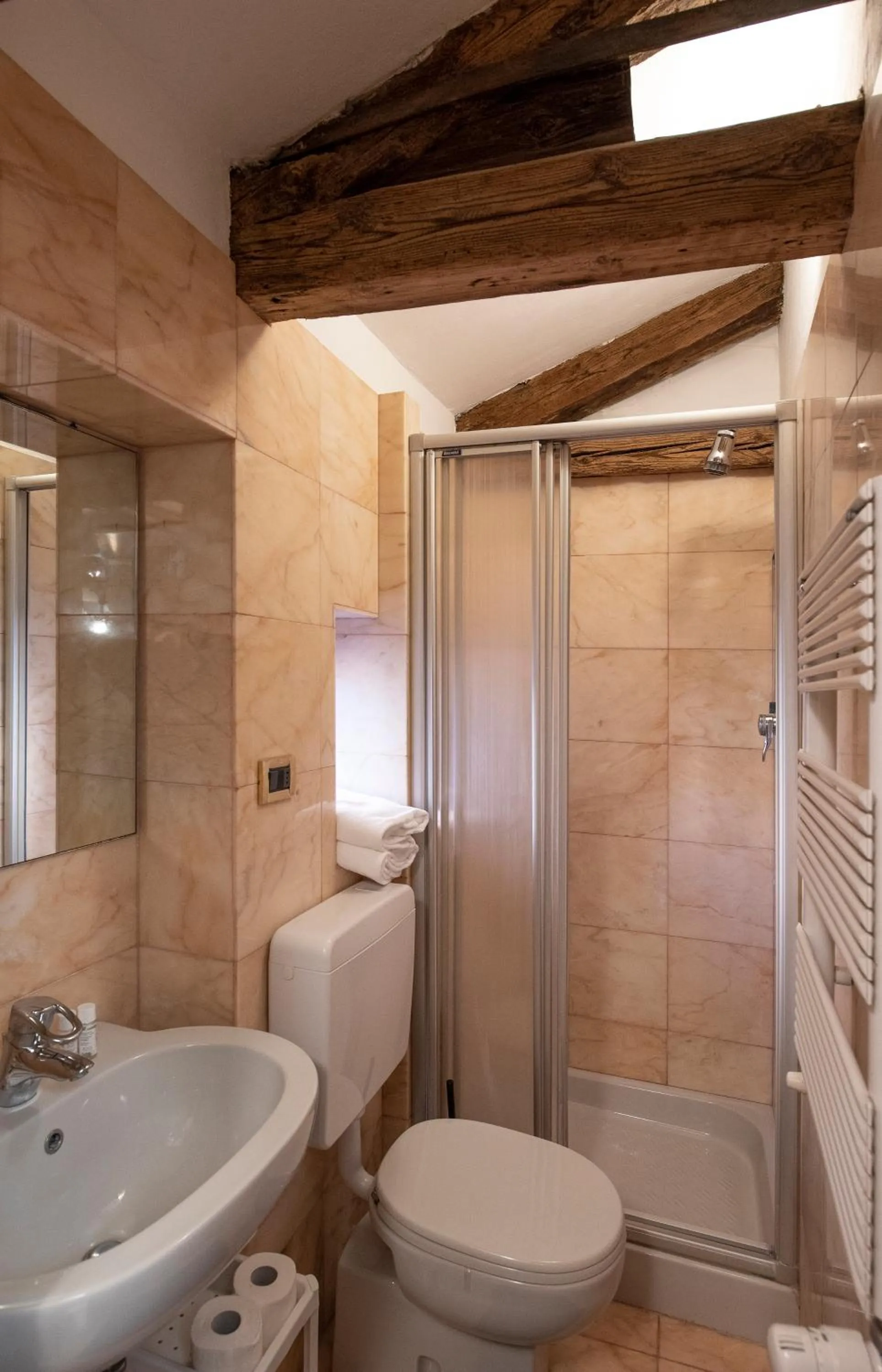 Shower in Anzolo Palace - Rooms & Apartments