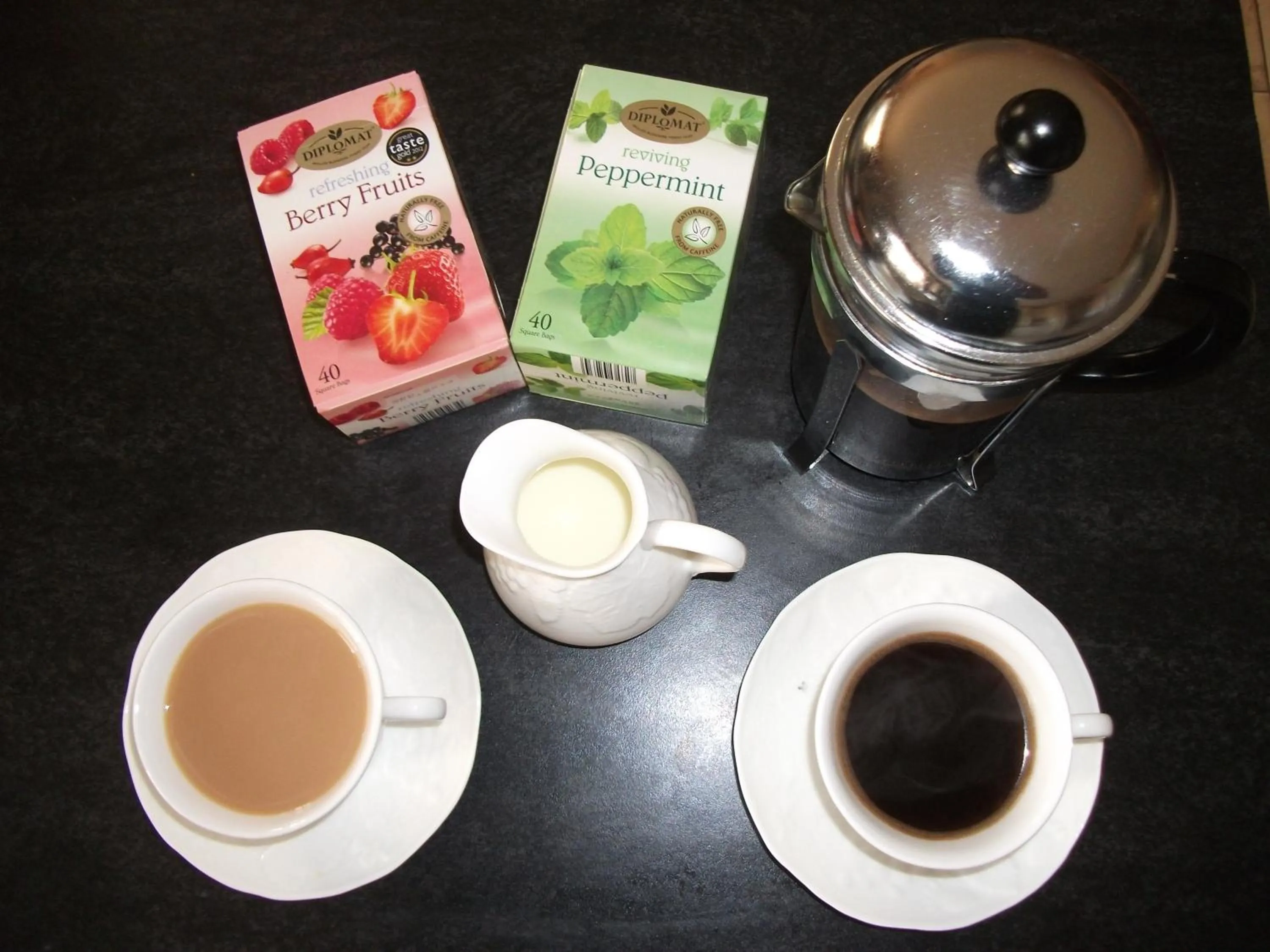 Drinks in Aaron Vale B&B