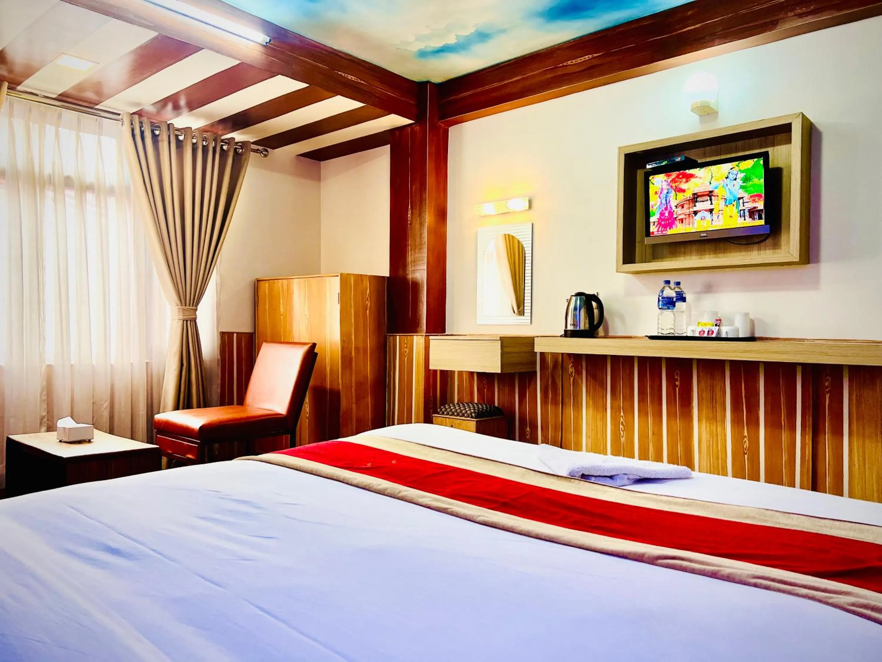 Photo of the whole room, Bed in Thamel Seasons Hotel