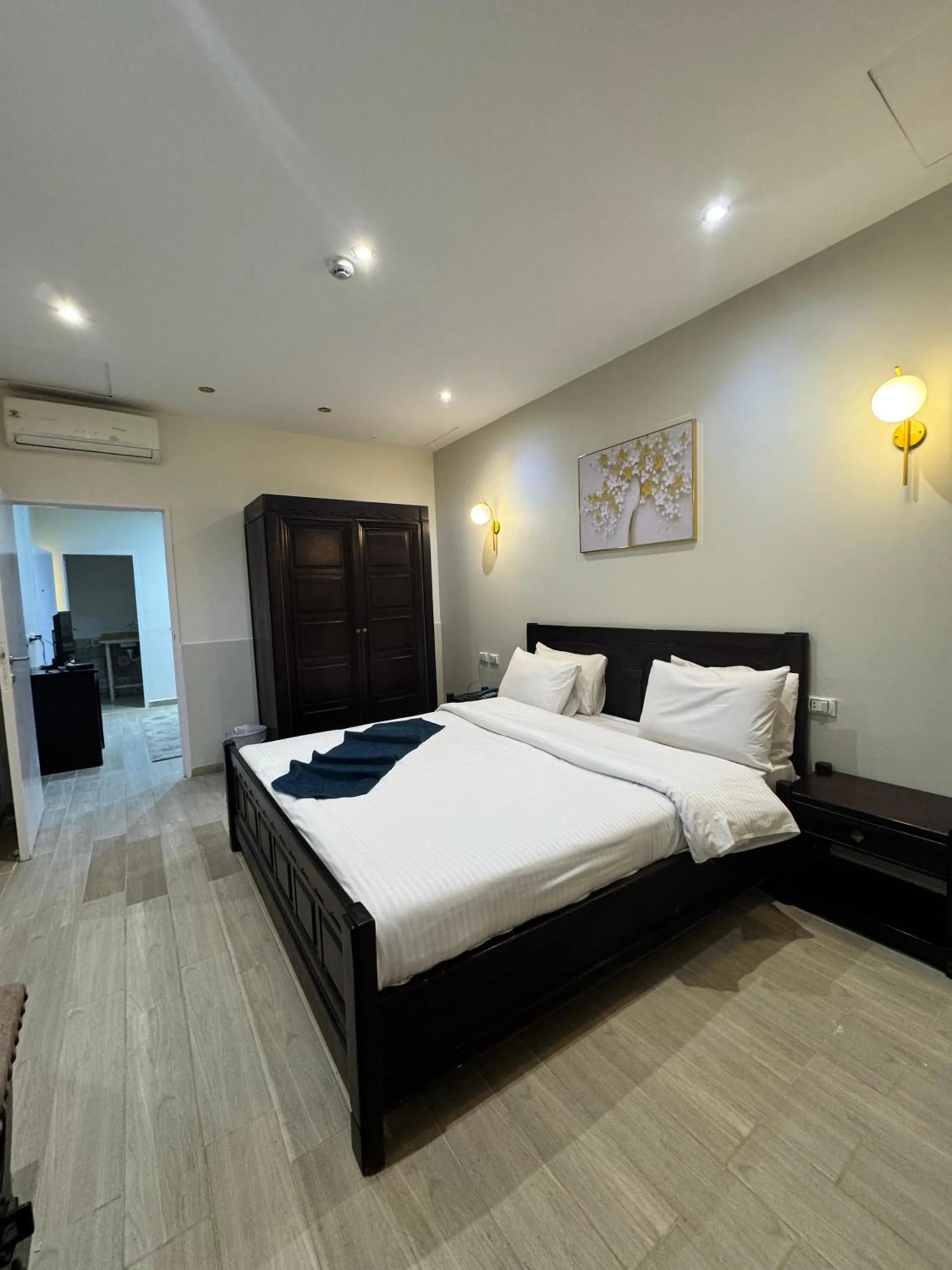 Bed in New Star Zamalek Hotel