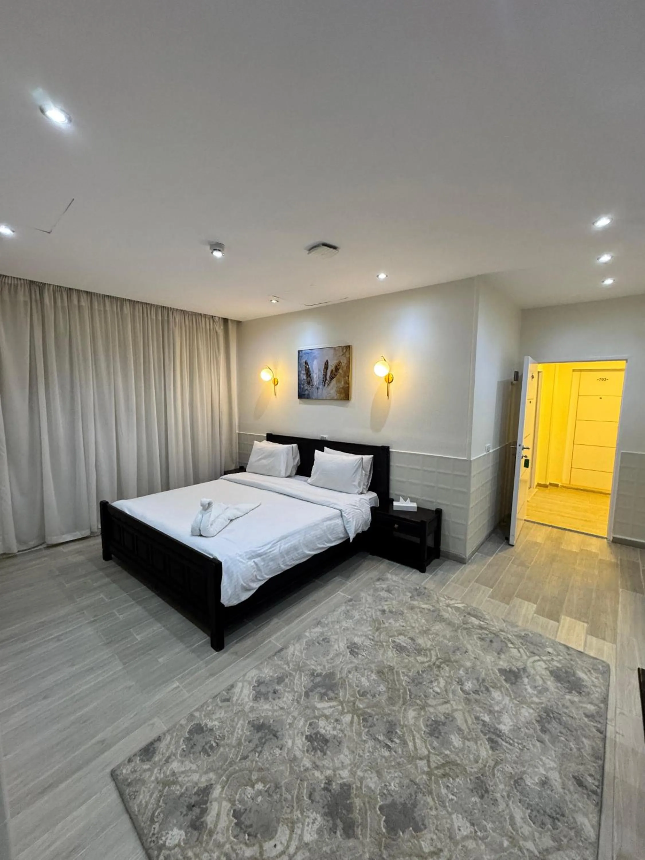 Bed in New Star Zamalek Hotel