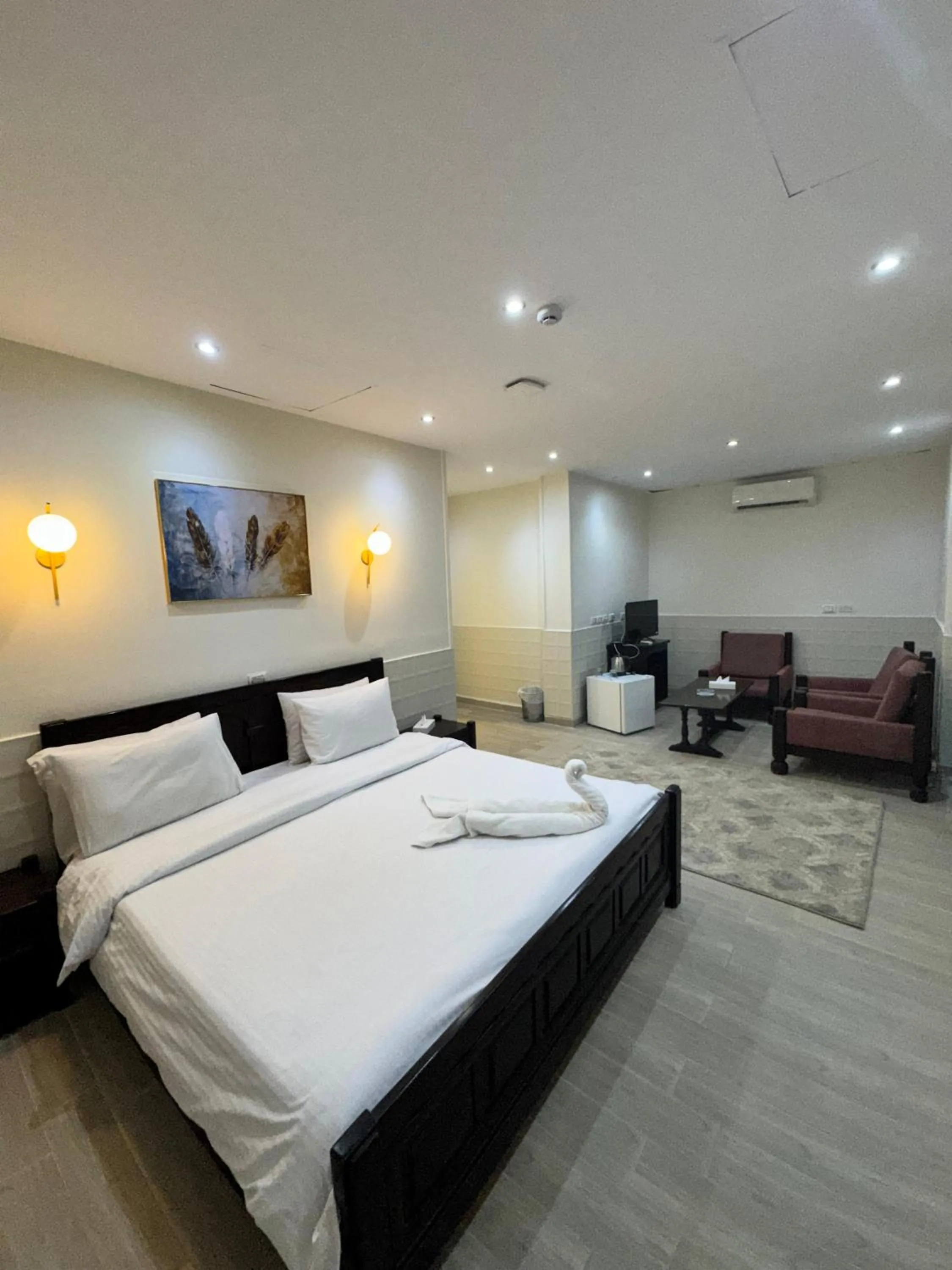 Living room, Bed in New Star Zamalek Hotel