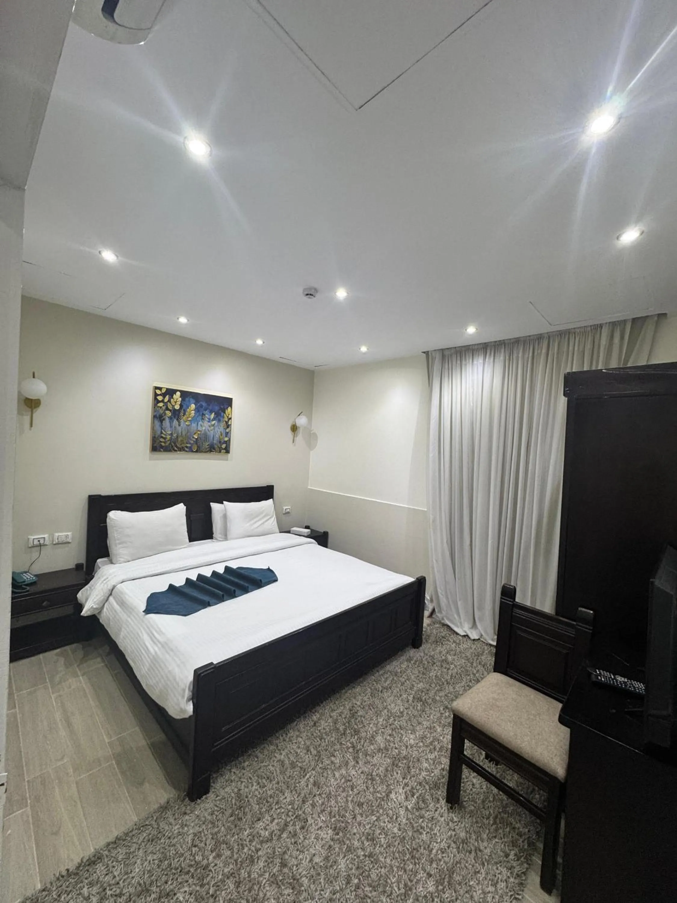 Bed in New Star Zamalek Hotel