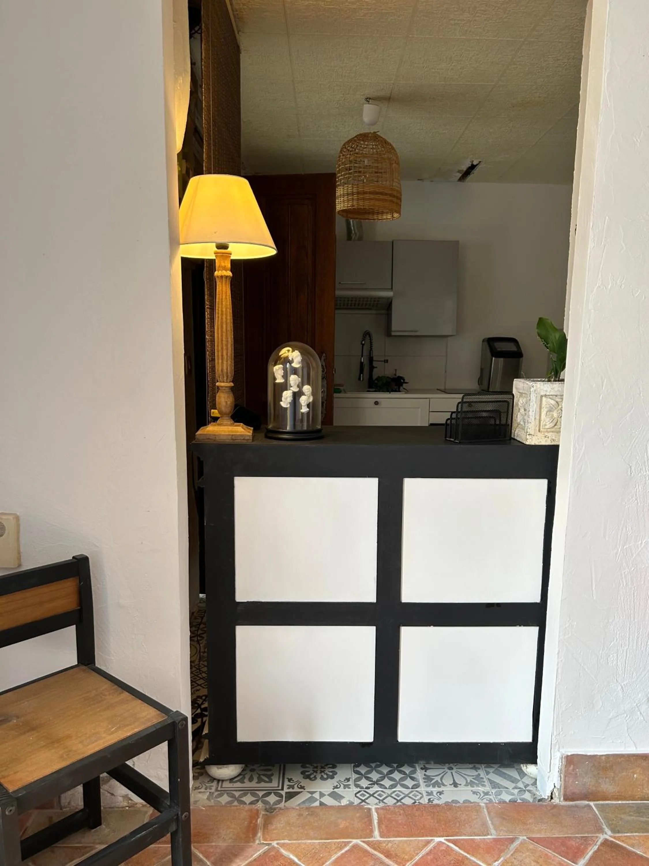 Lobby or reception in Hôtel L'Escale Au Soleil