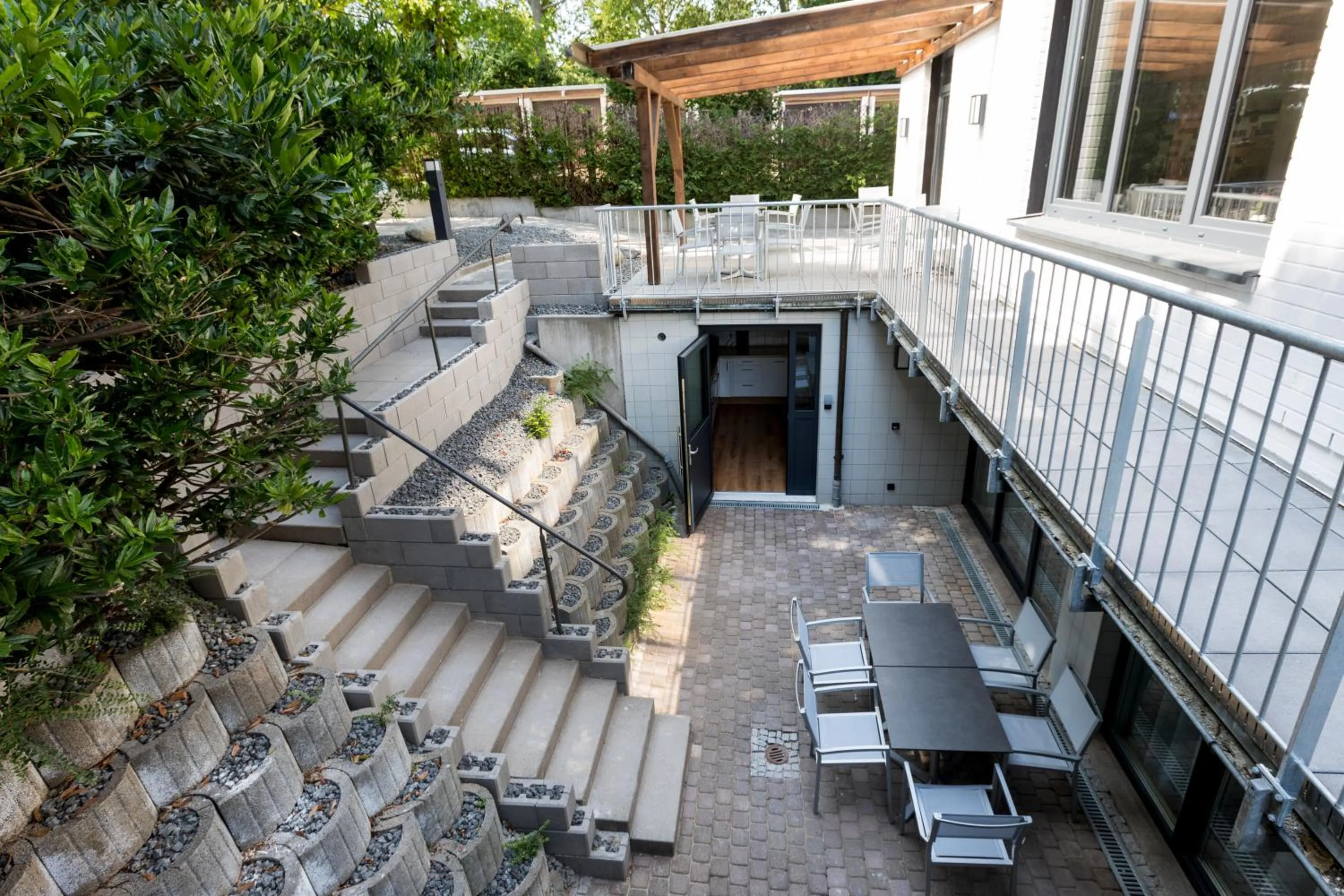 Balcony/Terrace in mk monteurzimmer eschborn