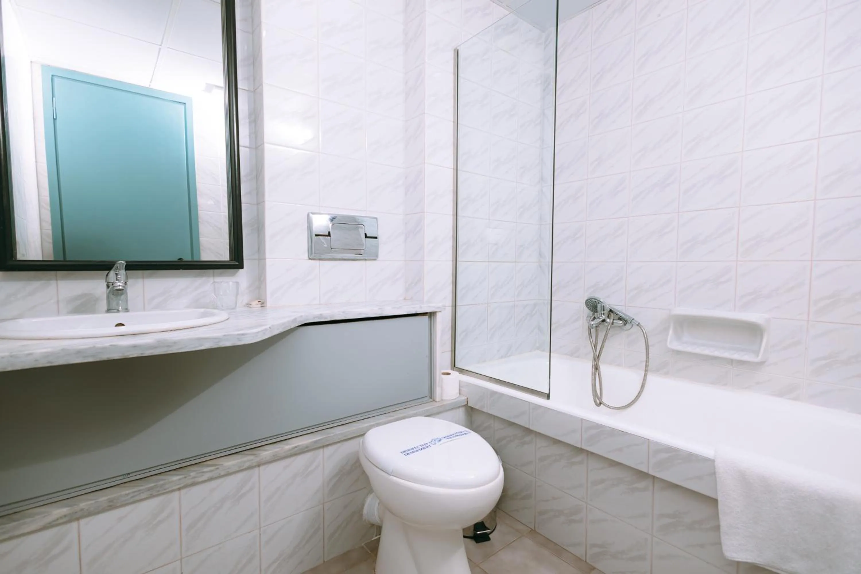 Toilet in Santa Marina Unique Hotel