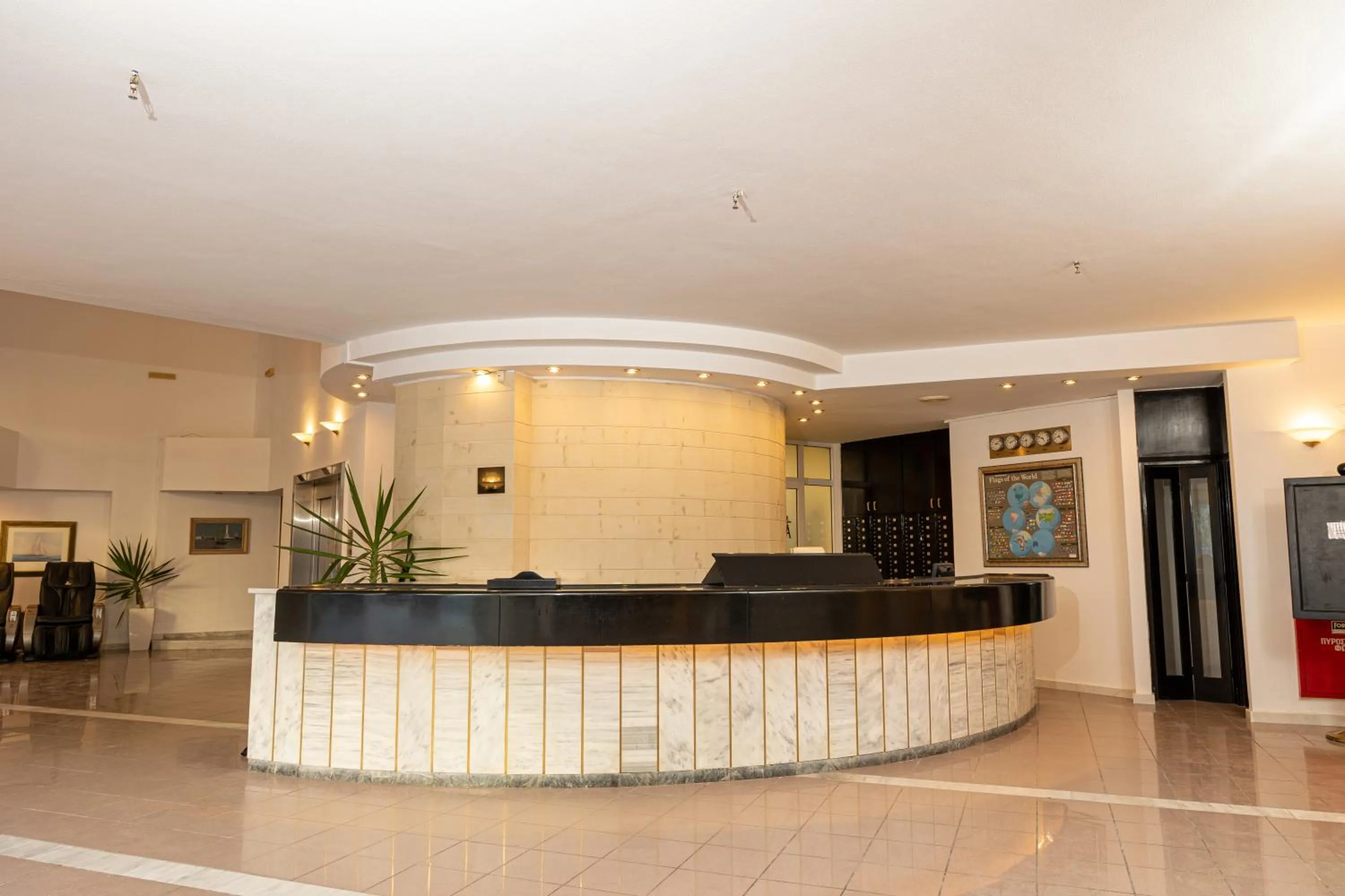 Lobby or reception in Santa Marina Unique Hotel