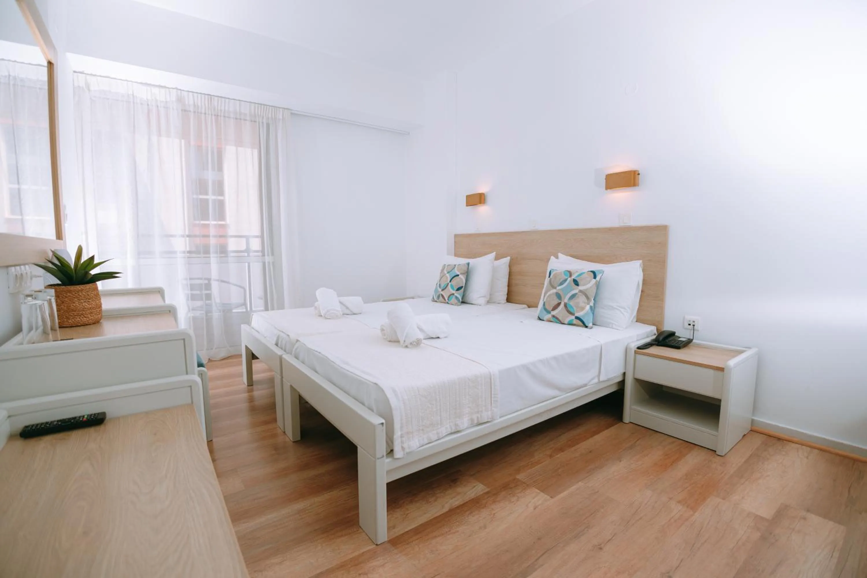 Bed in Santa Marina Unique Hotel