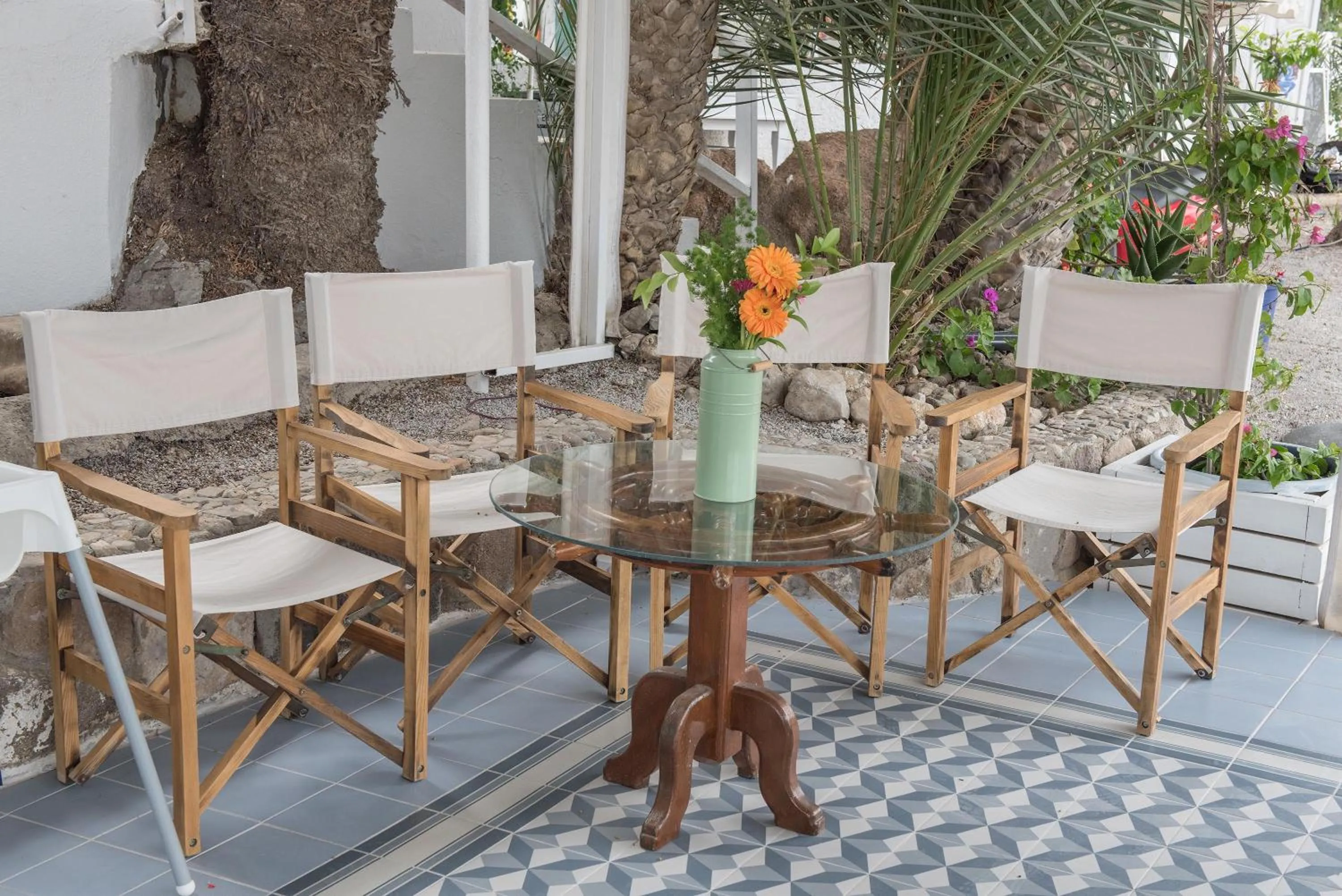 Seating area in Madda Hotel