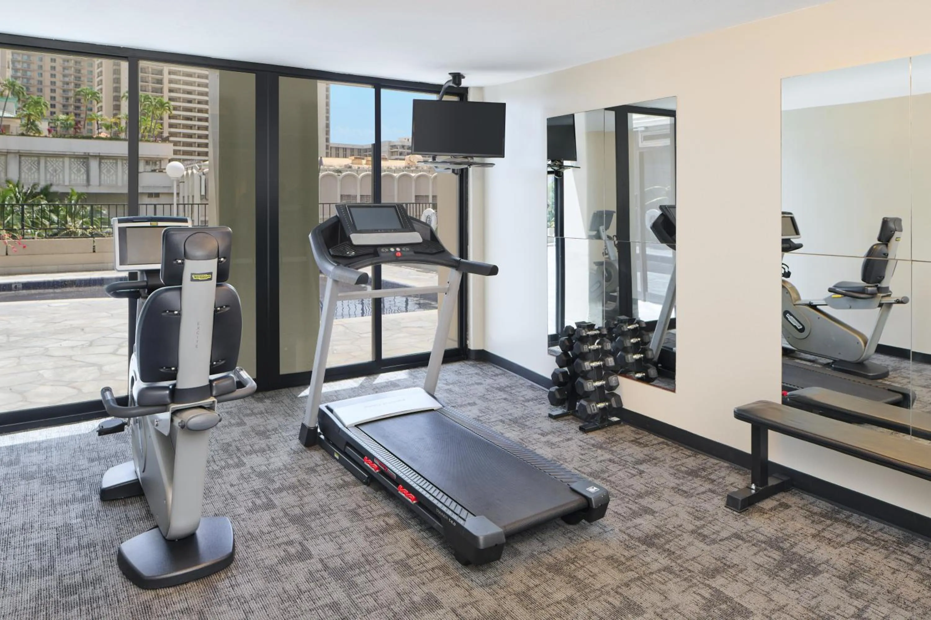 Fitness centre/facilities in Aqua Palms Waikiki