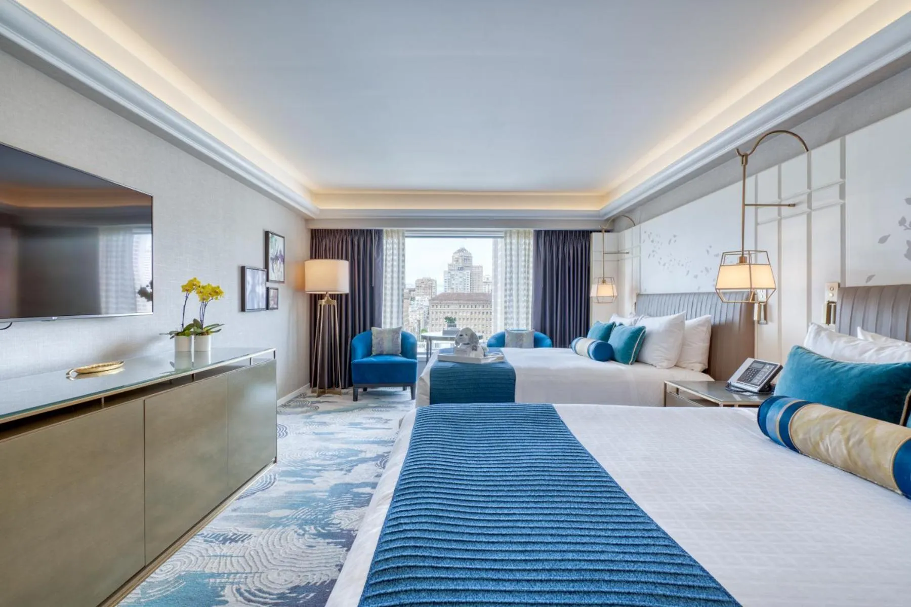 Bed in Hotel Nikko San Francisco