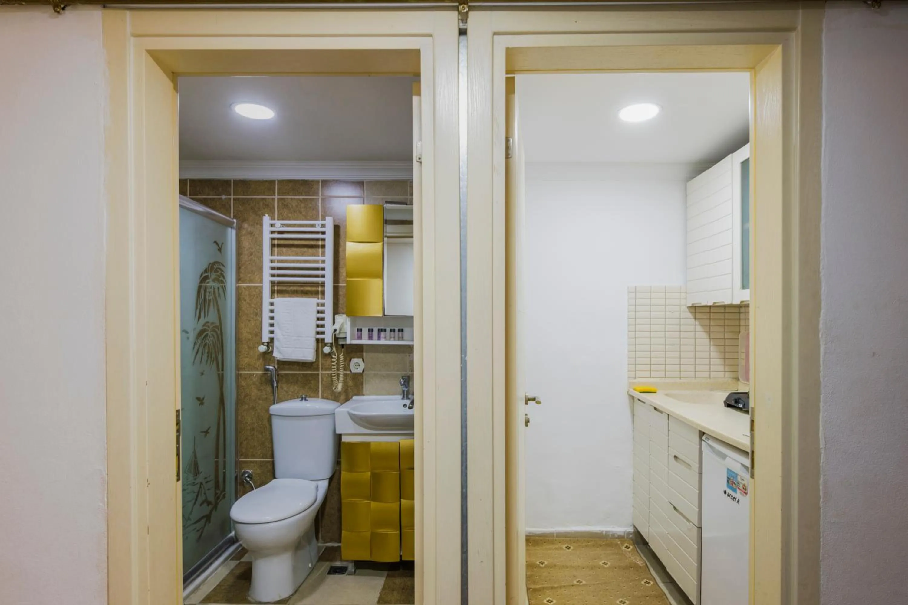 Toilet in Punto Suite