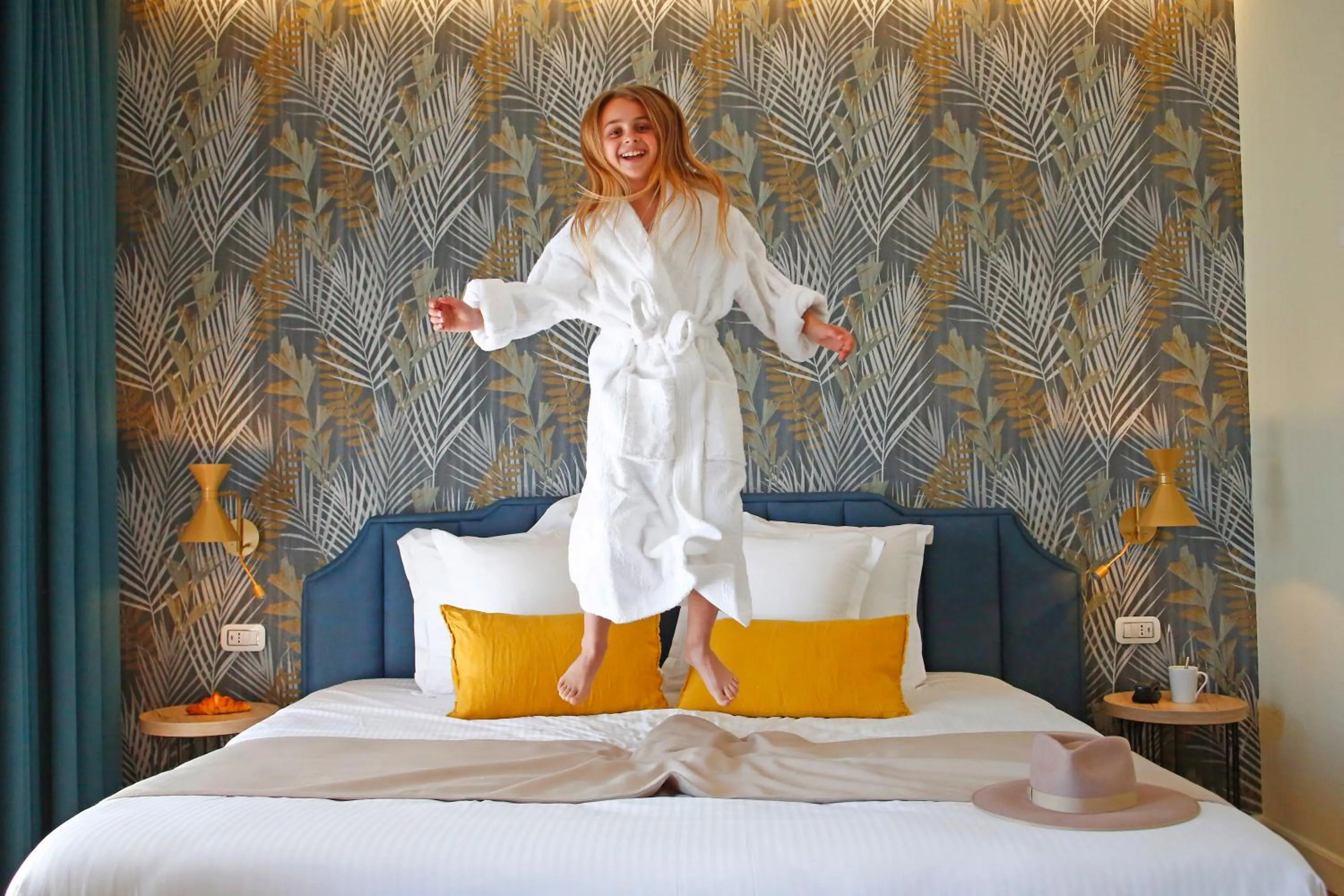 Bed in Hotel Balanea