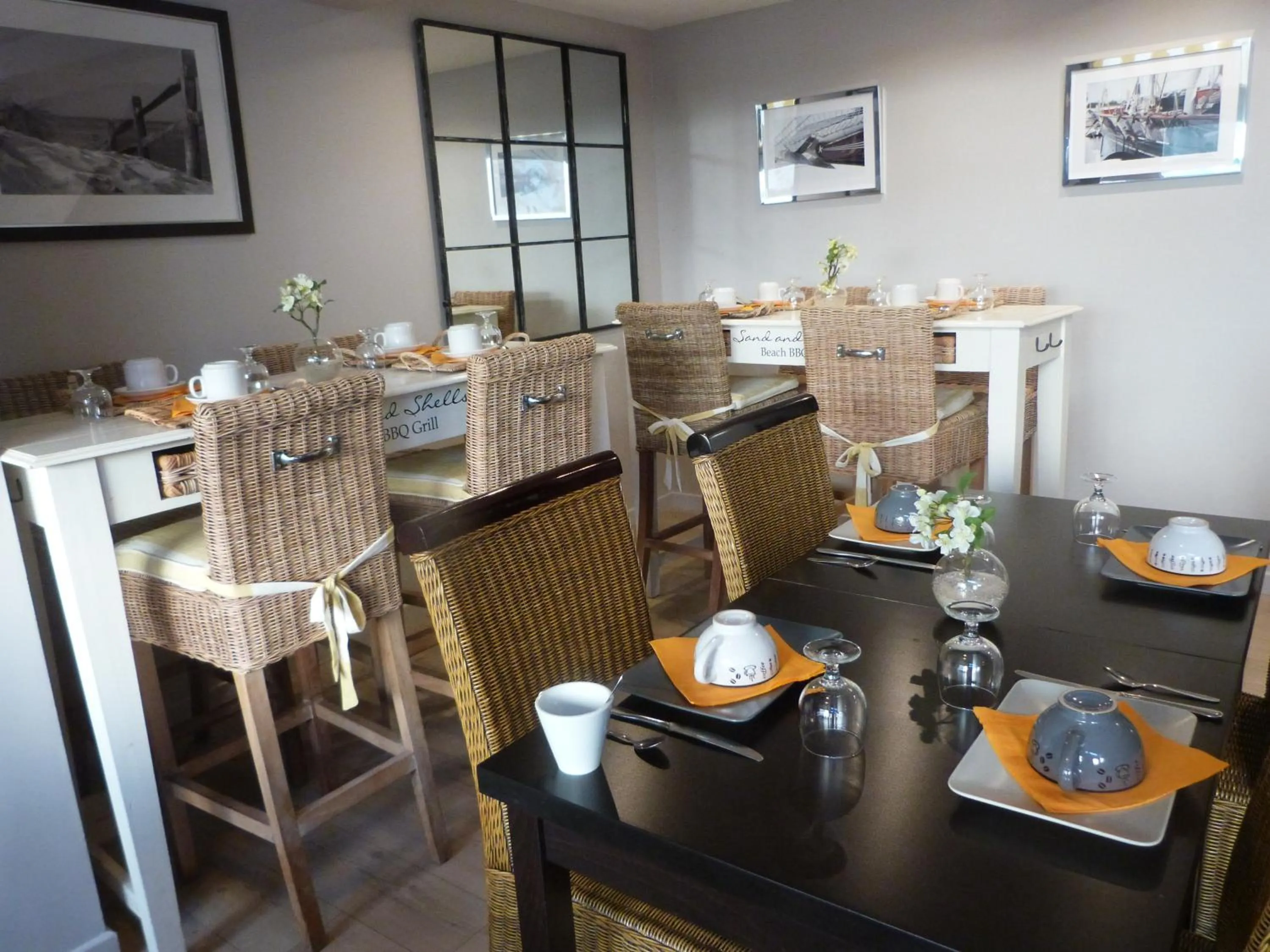 Food and drinks in Hotel Les Embruns