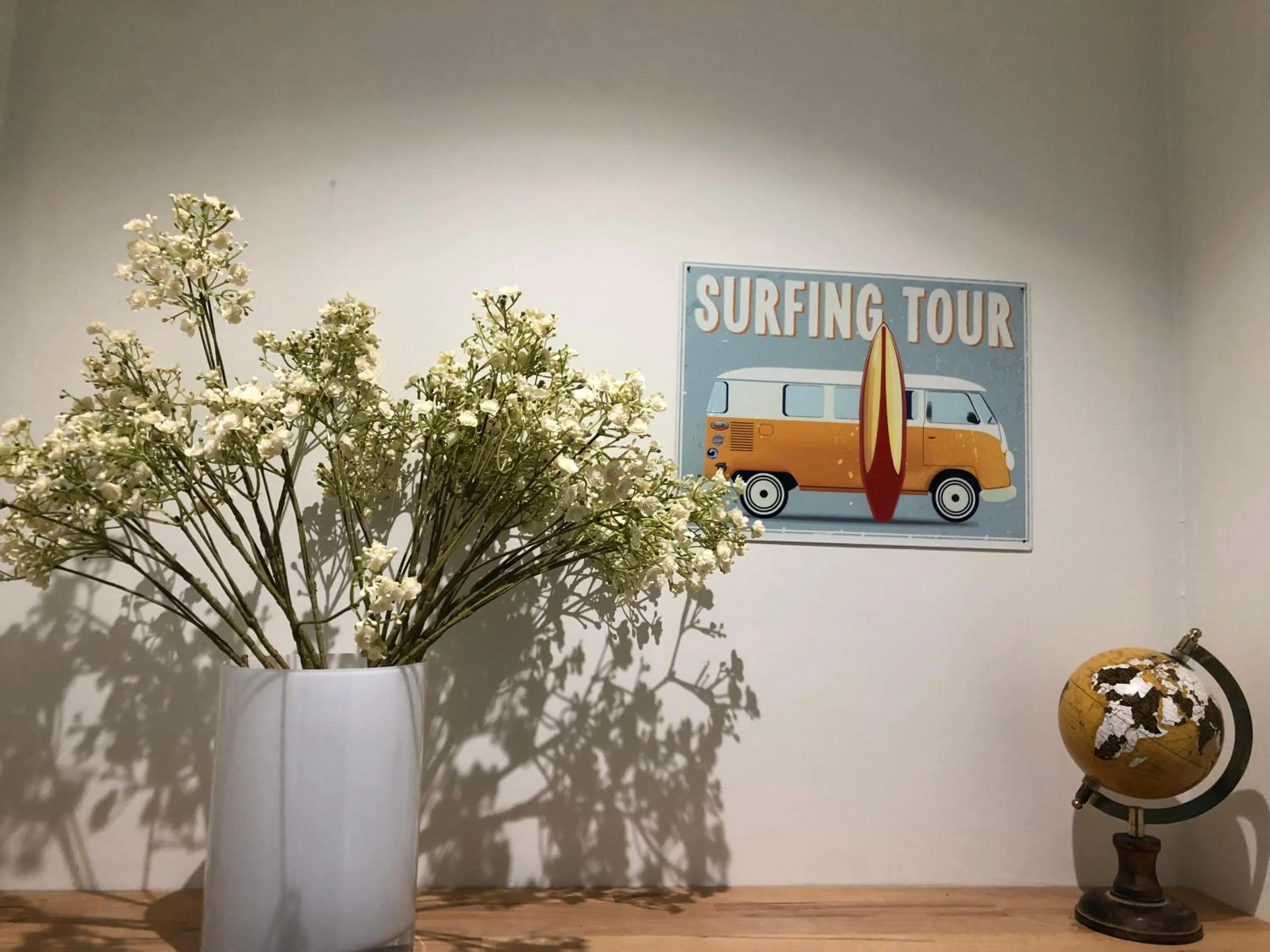 Decorative detail in Hotel Les Embruns