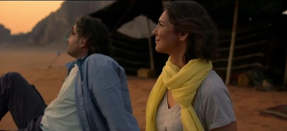 People in WadiRum Mobile Camp