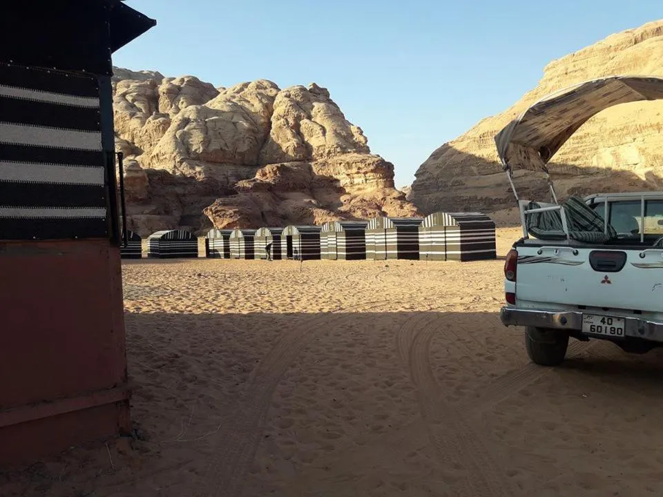 Mountain view in WadiRum Mobile Camp