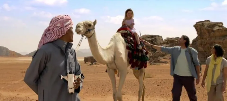 People in WadiRum Mobile Camp