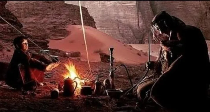 People in WadiRum Mobile Camp