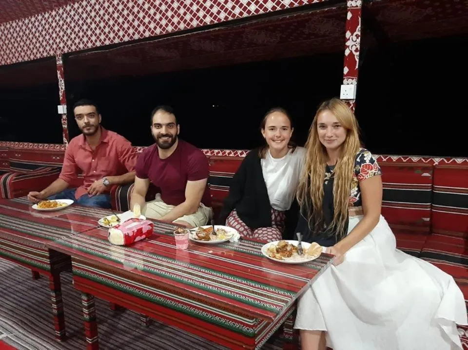 Restaurant/places to eat in WadiRum Mobile Camp