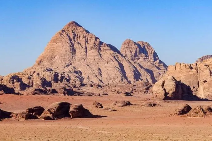 Nearby landmark in WadiRum Mobile Camp