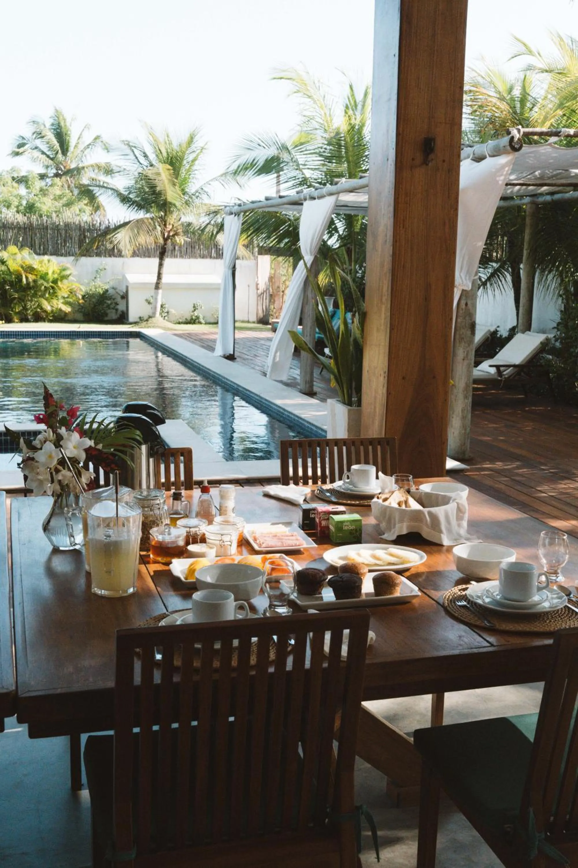 Garden in Villa Binn Preá