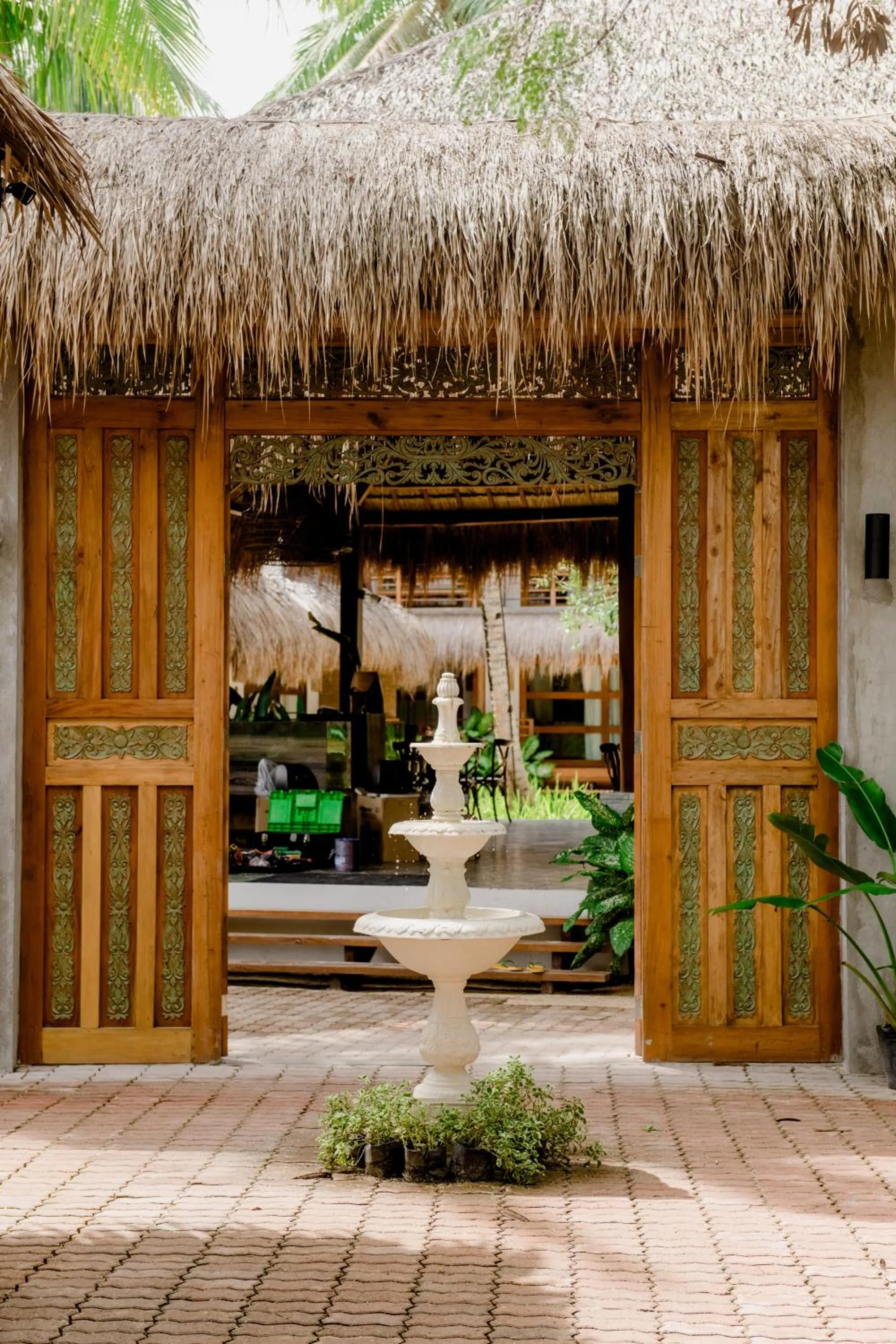 Facade/entrance in Las Palmas Villas and Casitas Siargao