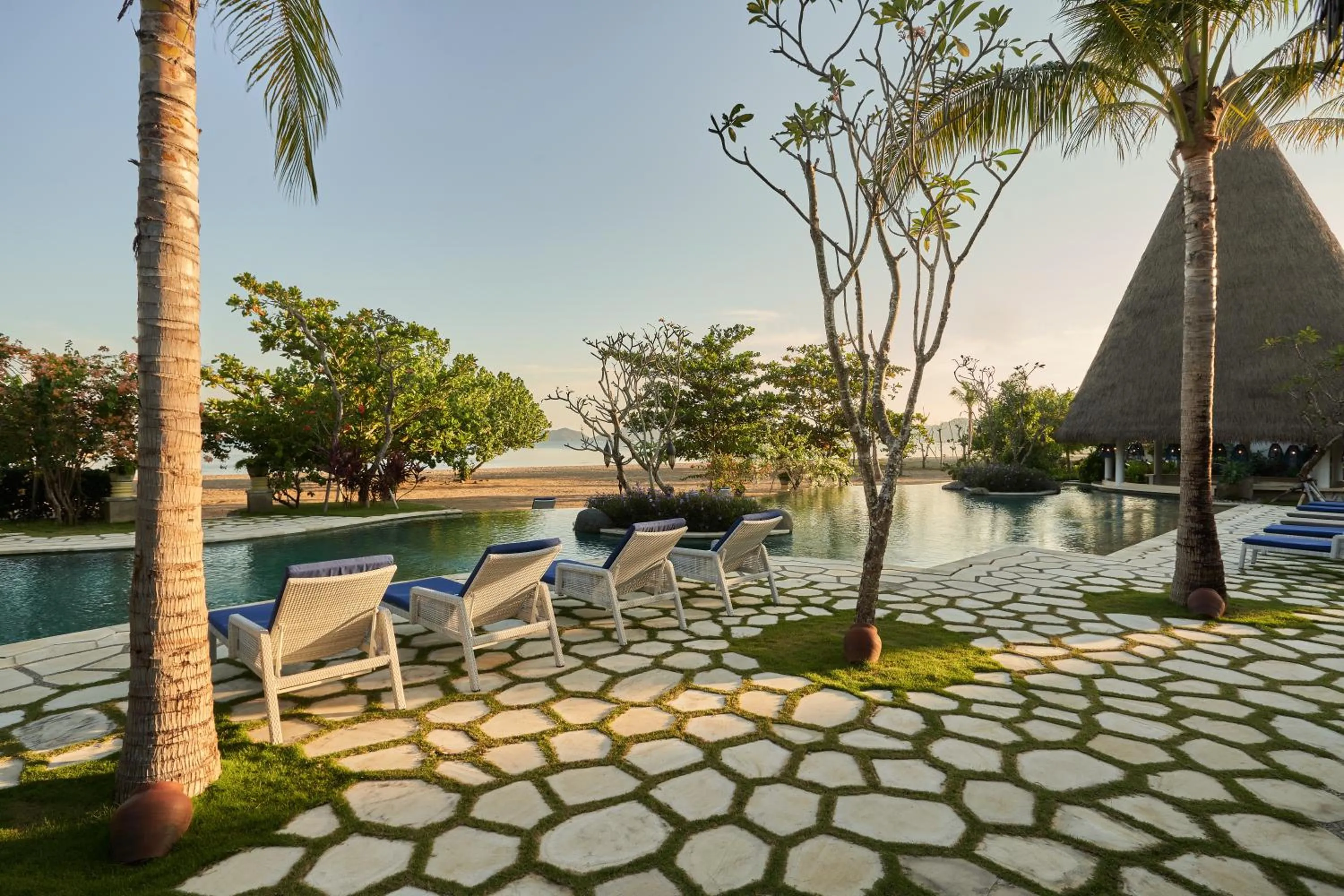 Swimming pool in Sudamala Resort, Komodo, Labuan Bajo