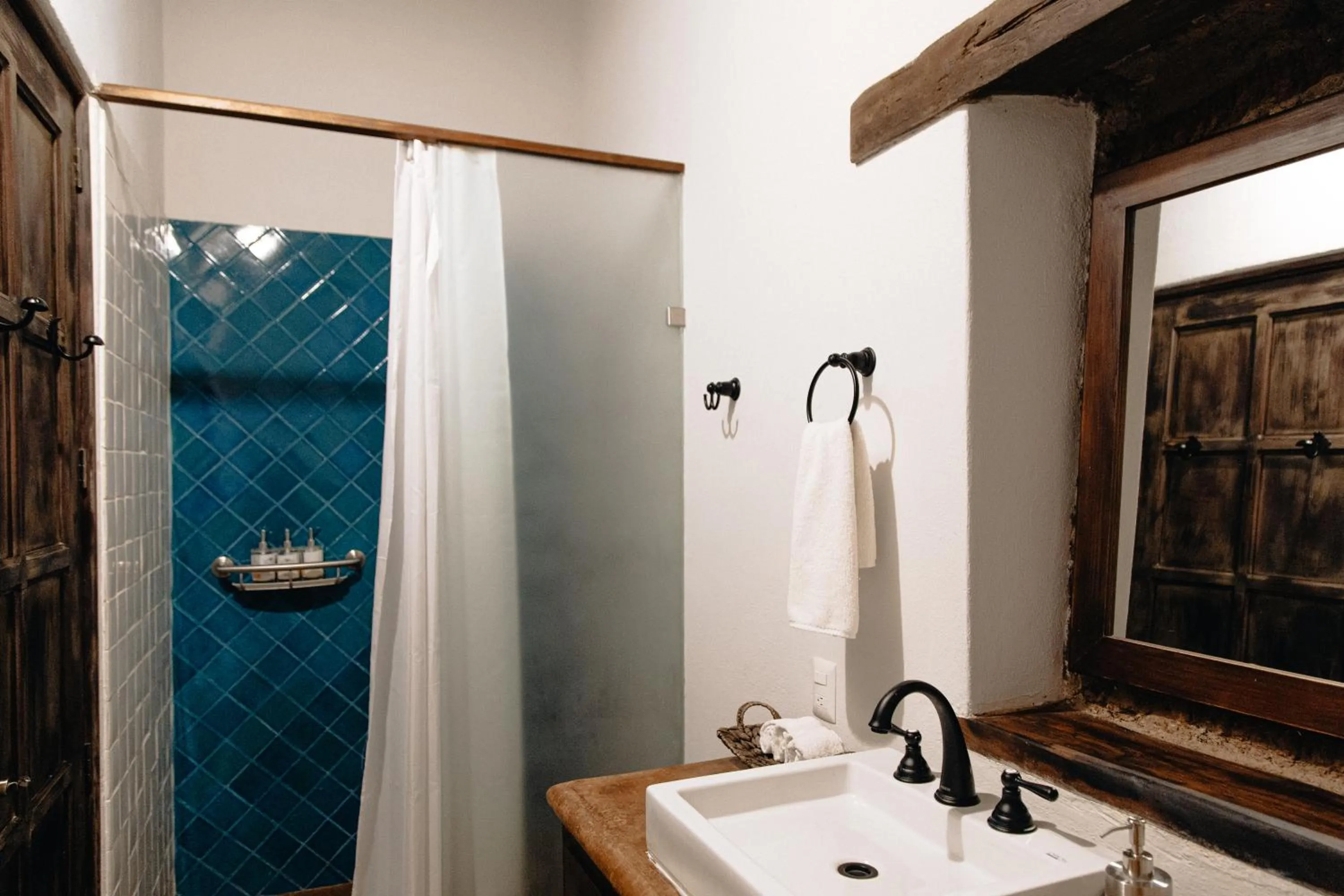 Shower in Doña Francisca Hotel Boutique