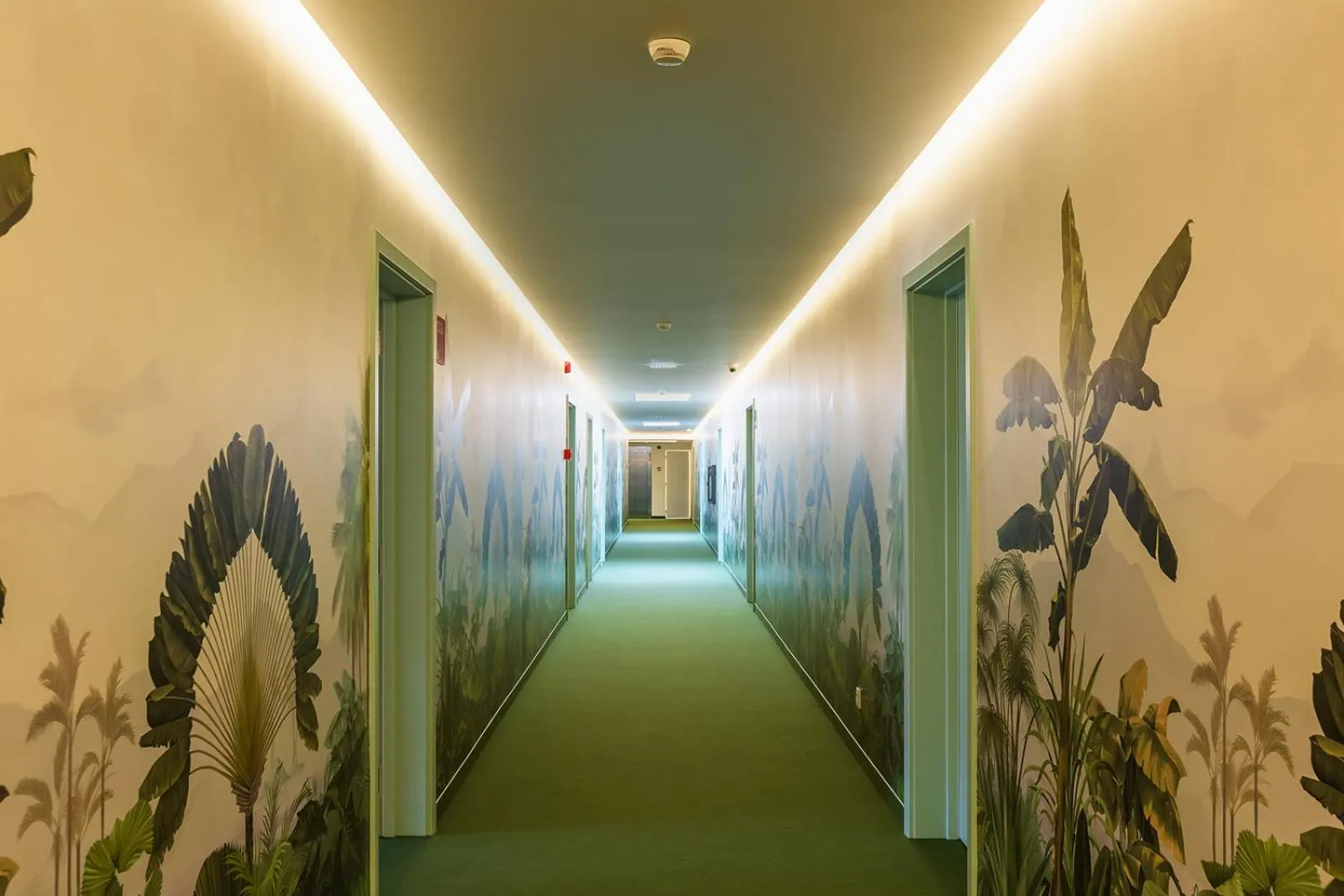 Property building in Three House Hotel